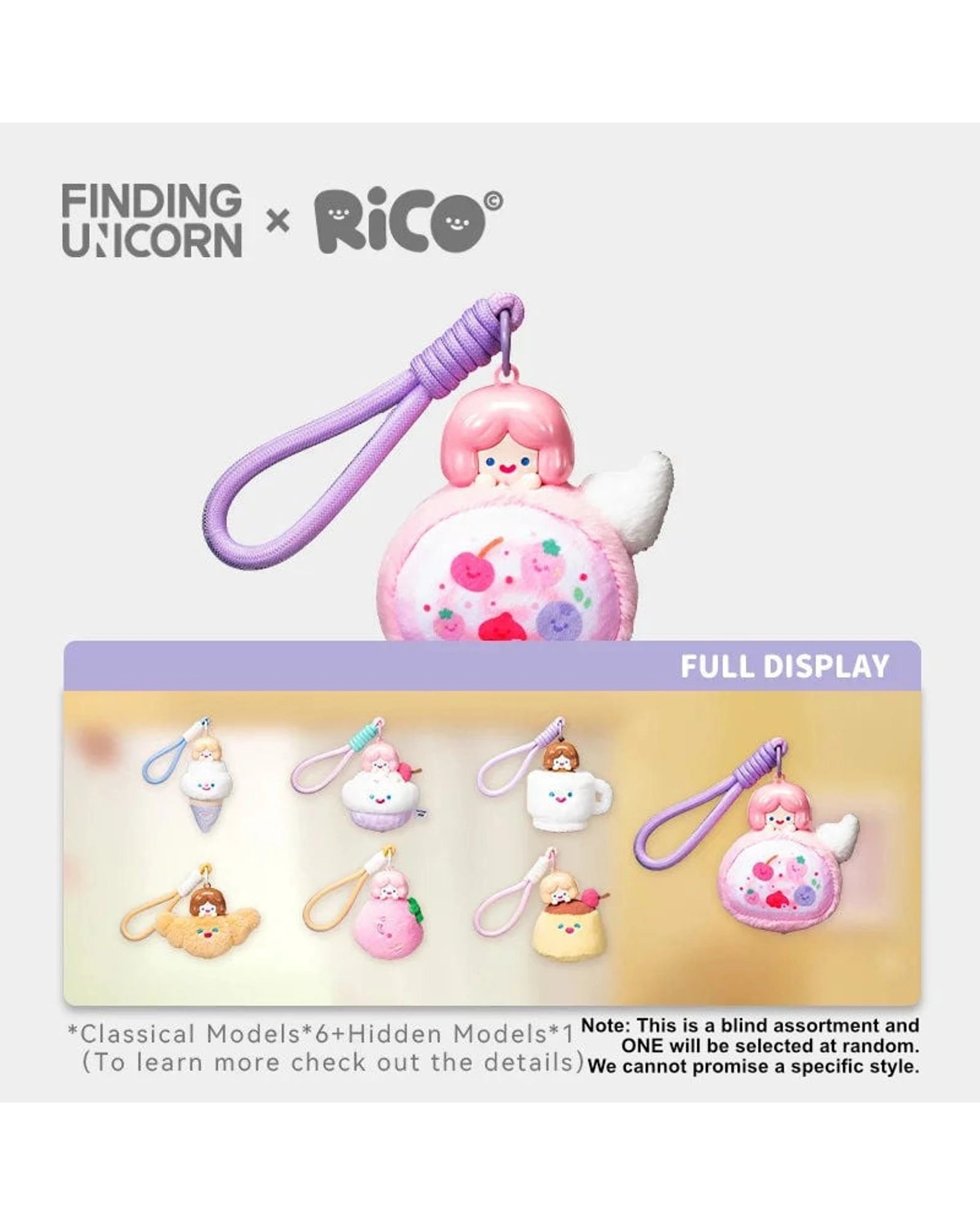 3 Finding Unicorn RiCO Dessert Party Aromatherapy Plush Blind Box, 3 of 7