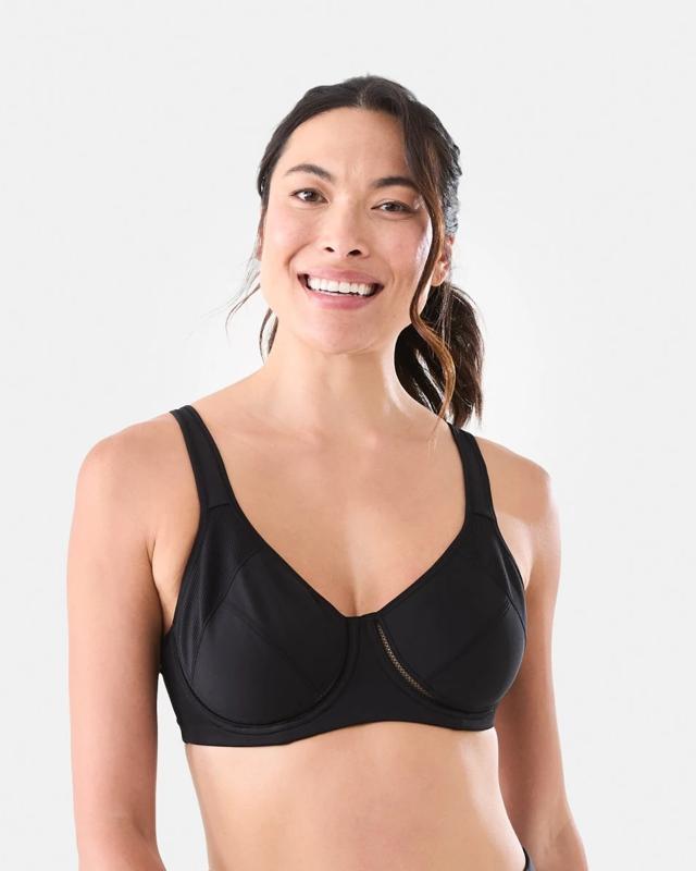 Cross Elastic Underwire High Support Sports