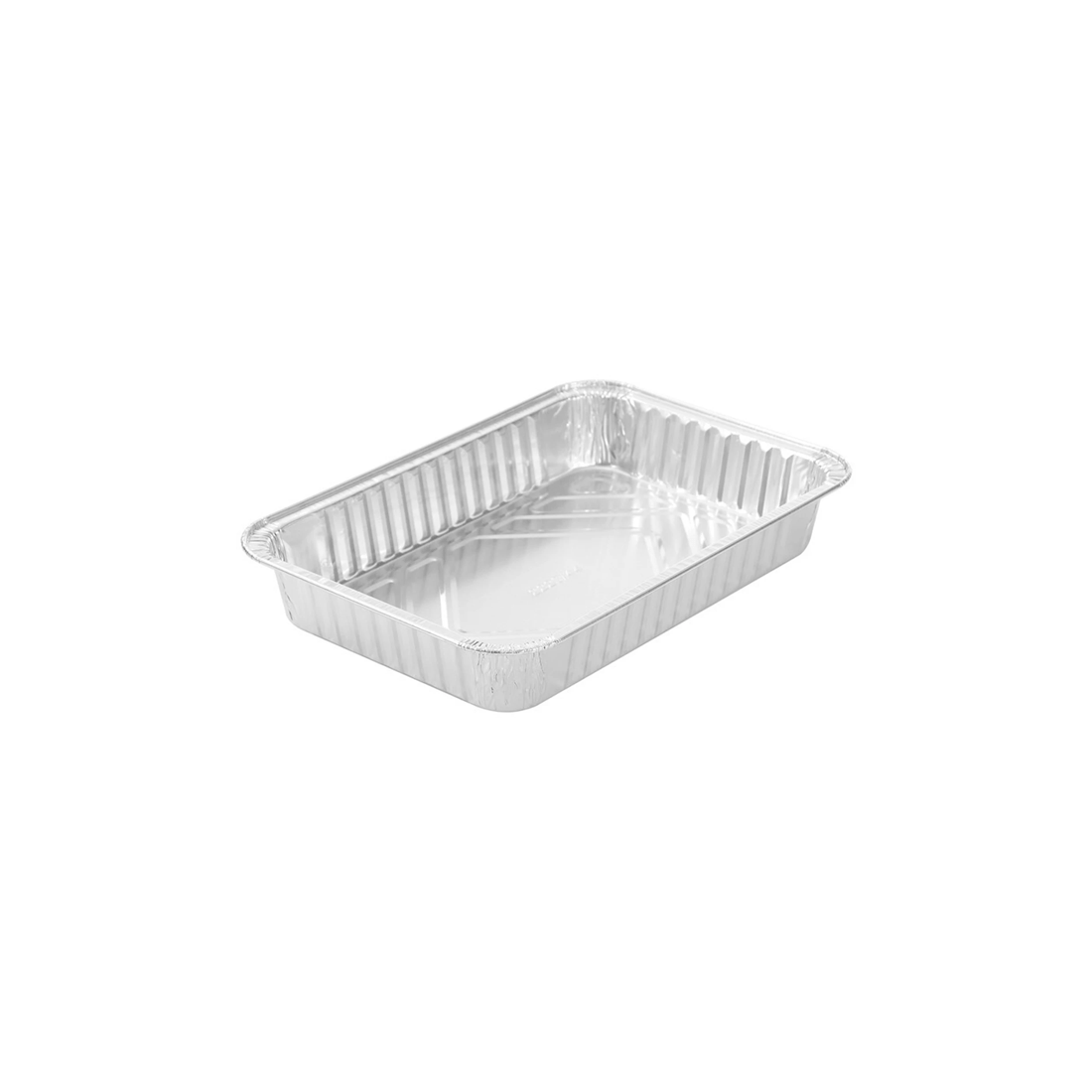 4 20pc Lemon & Lime Value Bbq Foil Tray Container Rectangle 31.5x21.5cm Silver
 - Silver, 4 of 4