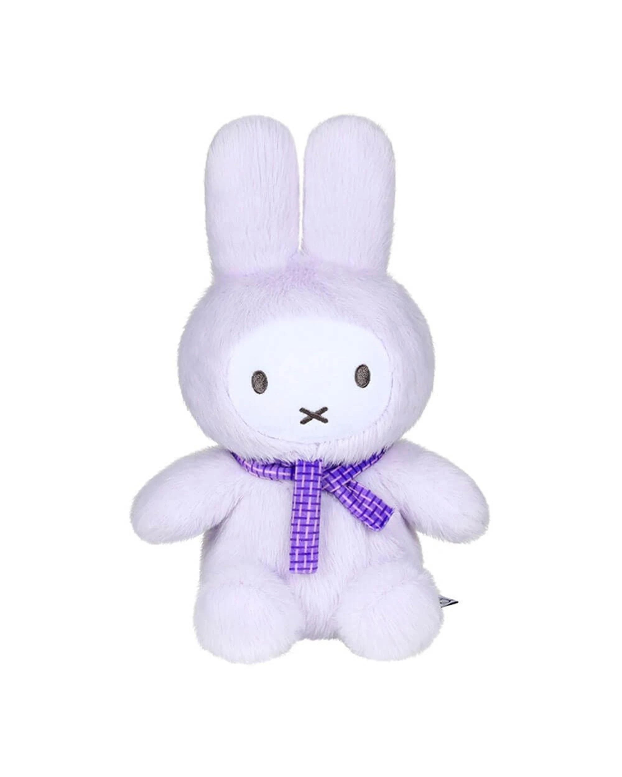 1 Miffy Fluffy Purple Plush, 1 of 3
