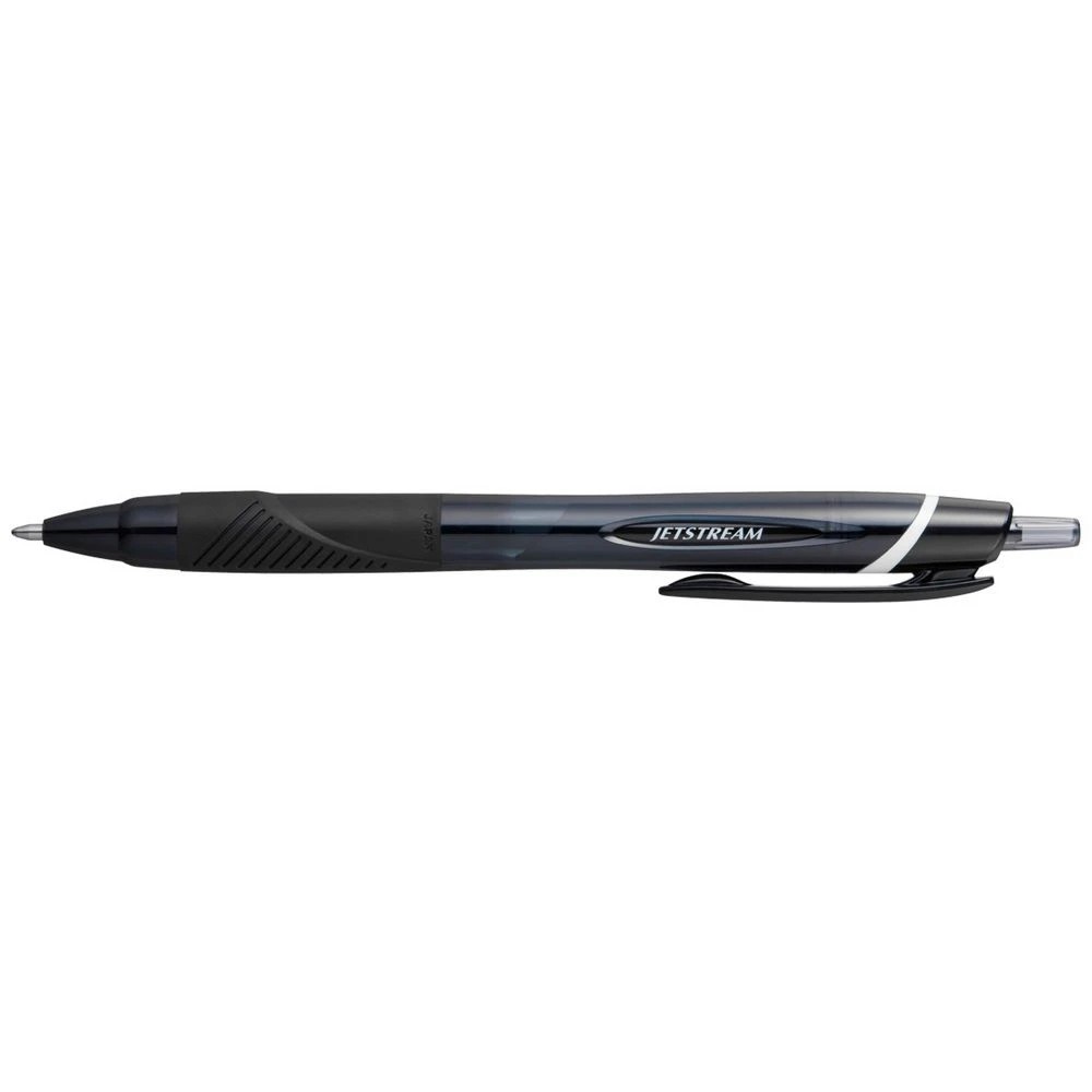 1 Uniball Jetstream Retractable Rollerball Pen 0.7mm Black, 1 of 1