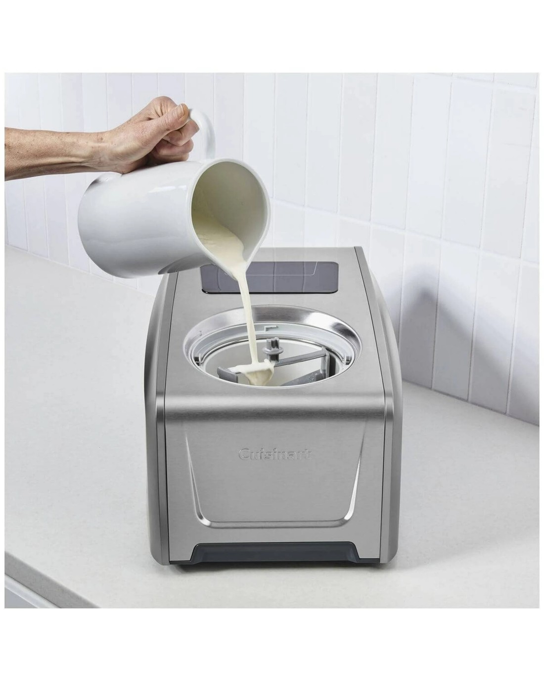 Cuisinart Freeze Ease Pro Ice Gelato Sorbet Frozen Yoghurt Maker 1.5L ...