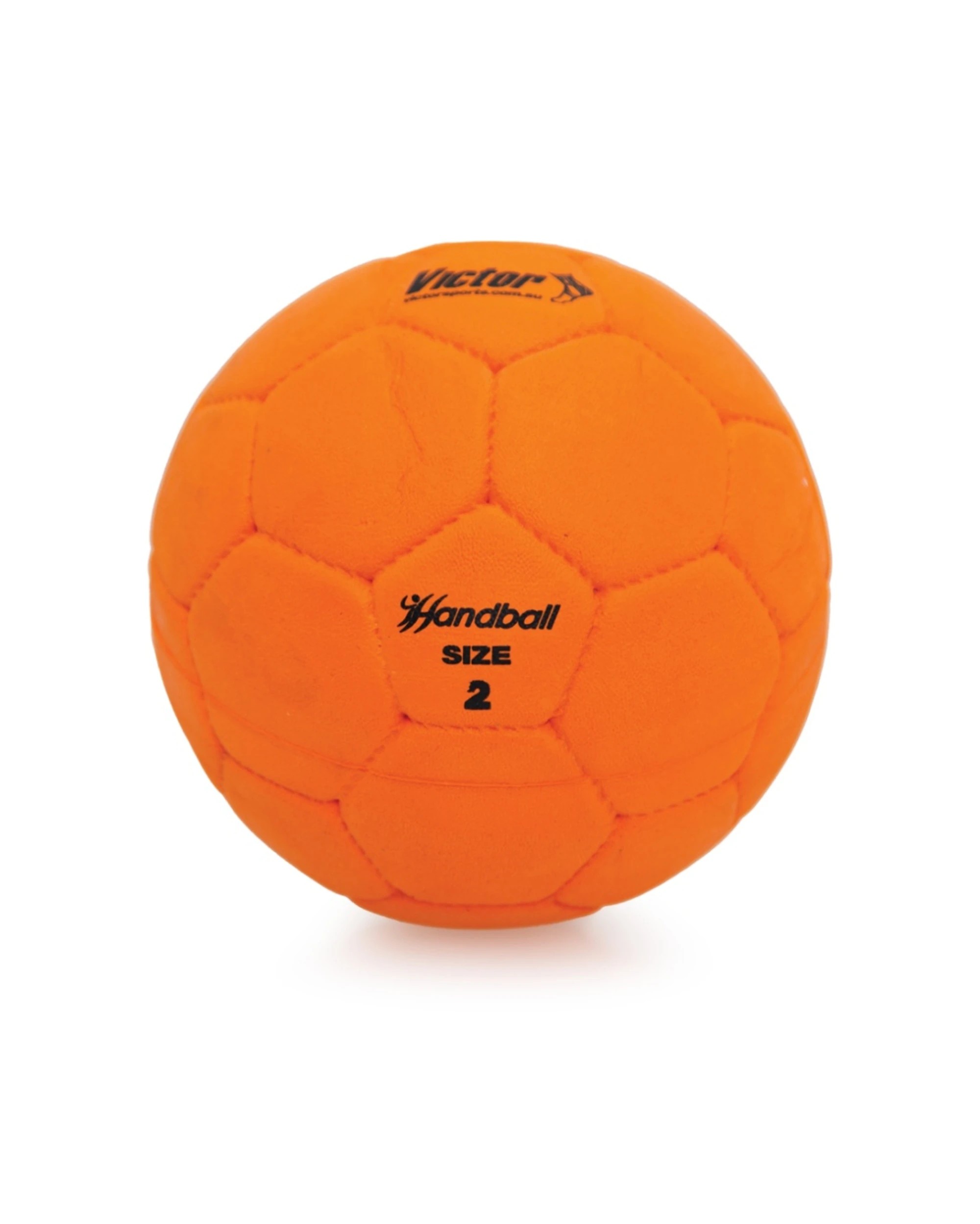 3 Victor Sports Handball Enhanced Grip Soft Touch Cellular Size 2 - Orange, 3 of 3