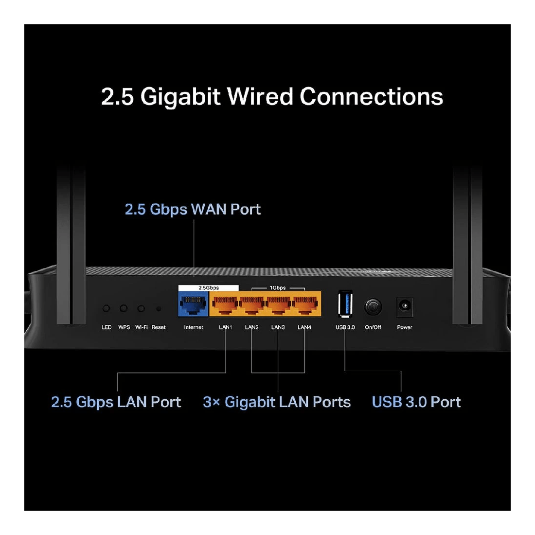 5 TP-Link Archer BE230 BE3600 Dual-Band WiFi 7 Router, 5 of 8