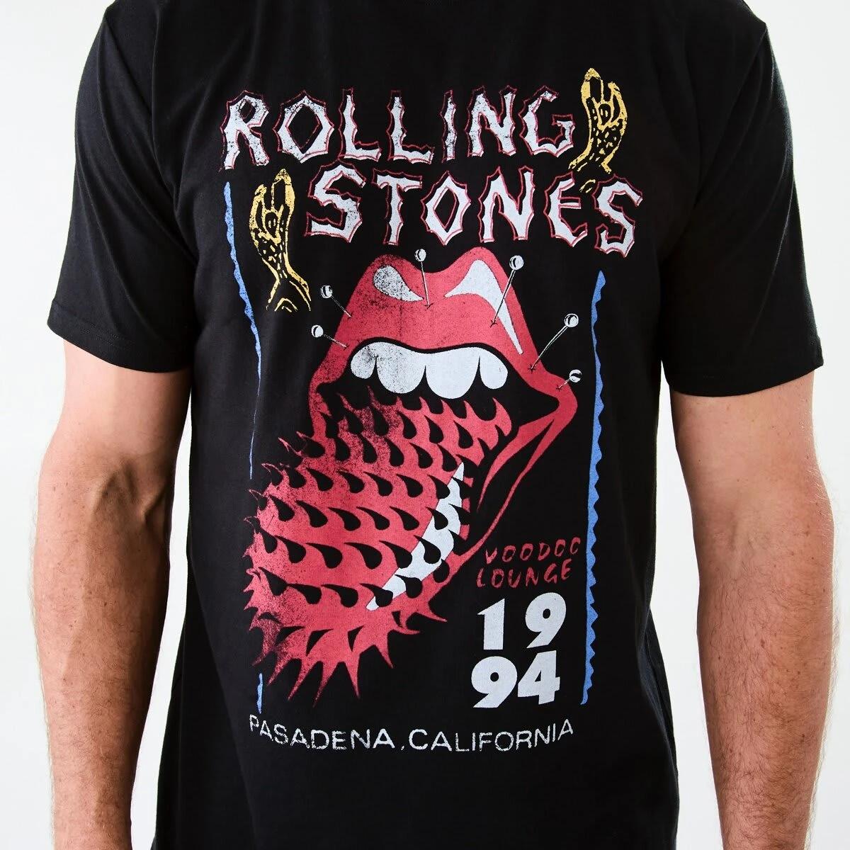 5 Rolling Stones License T-shirt Black, 5 of 6