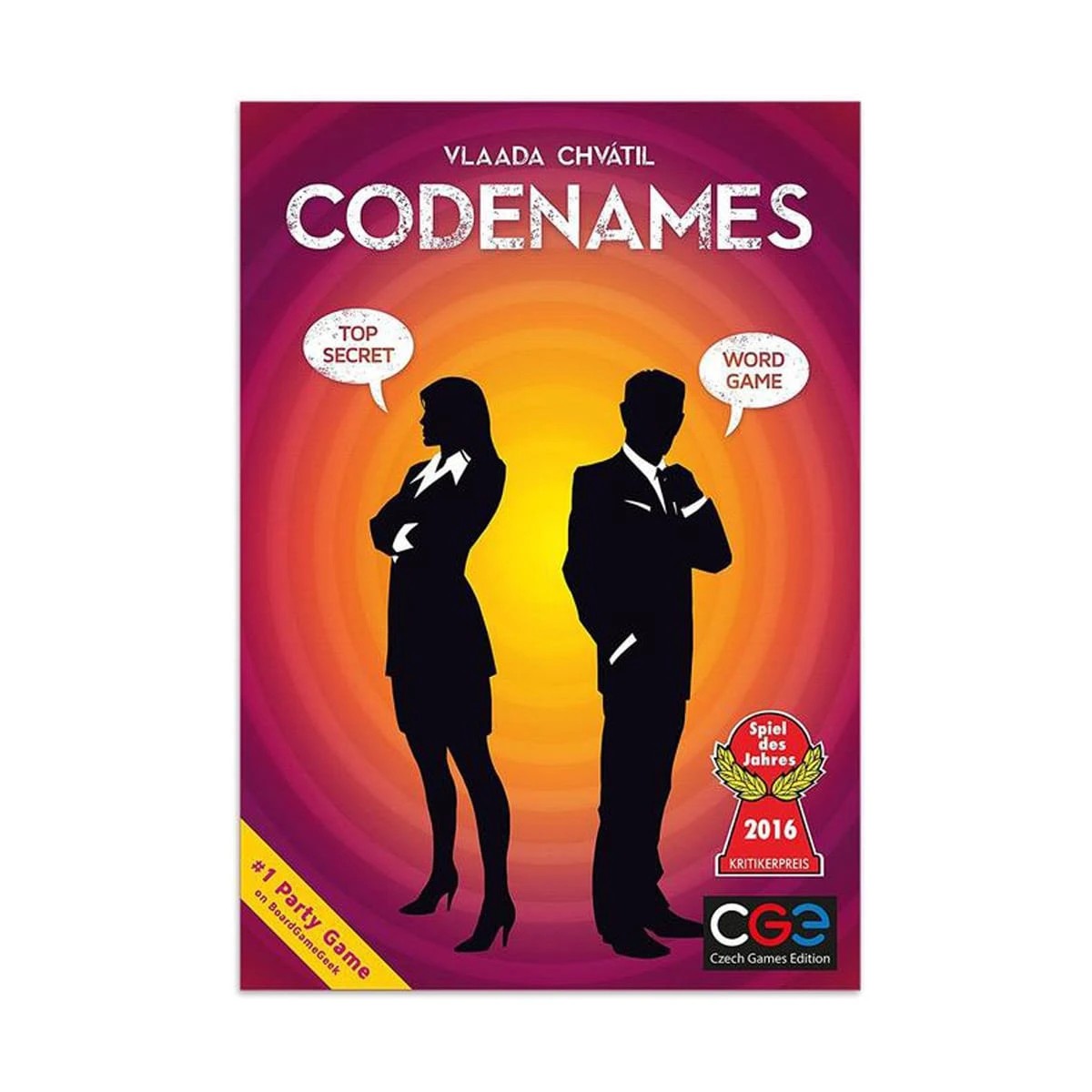 3 Codenames Card Game, 3 of 5