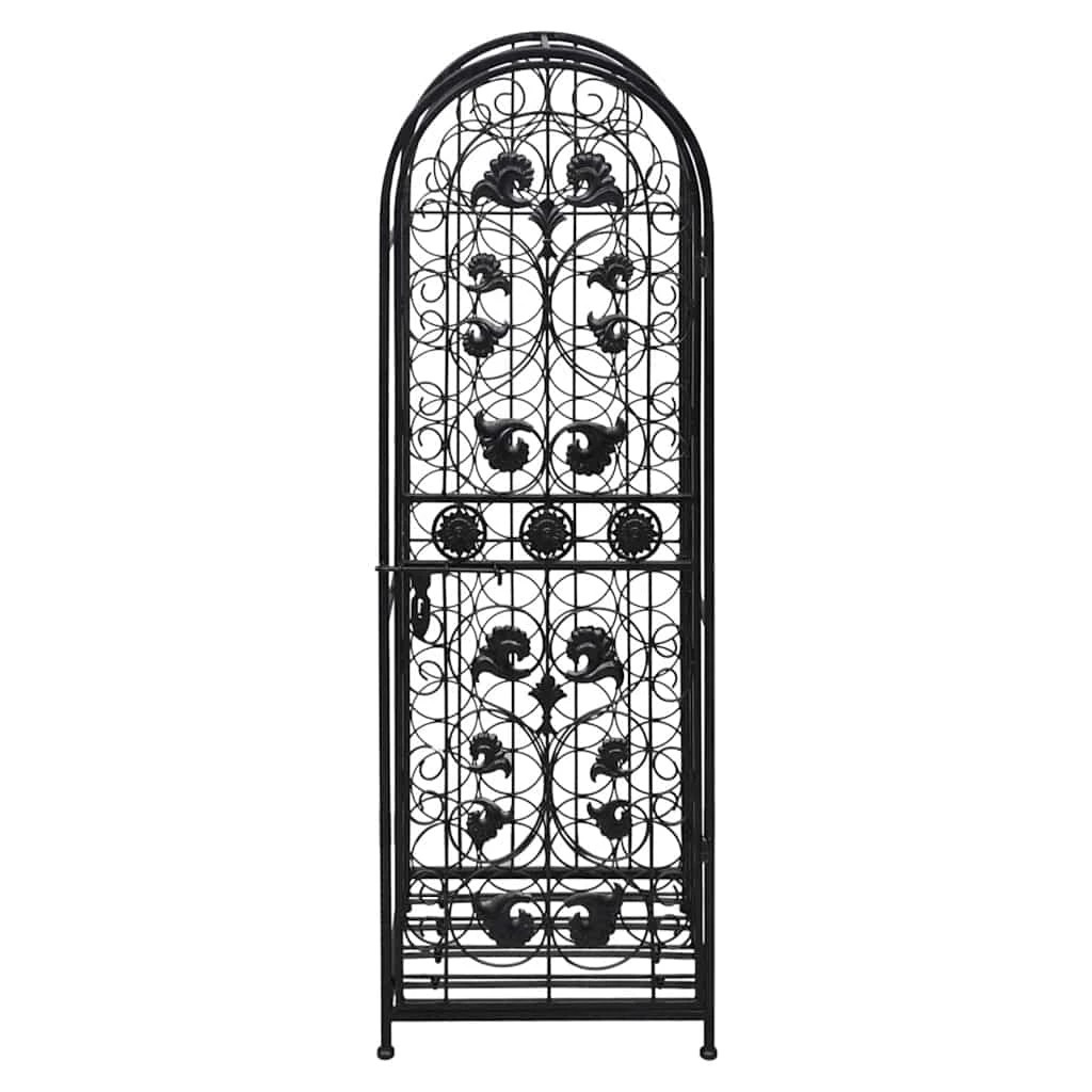 4 vidaXL Wine rack - Black, 4 of 7