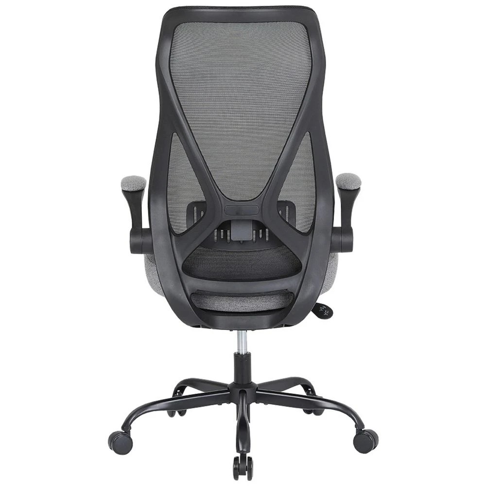 4 J.Burrows Kingston Ergonomic Fabric Chair Grey Ergonomic Chairs and Desk Chairs, 4 of 10