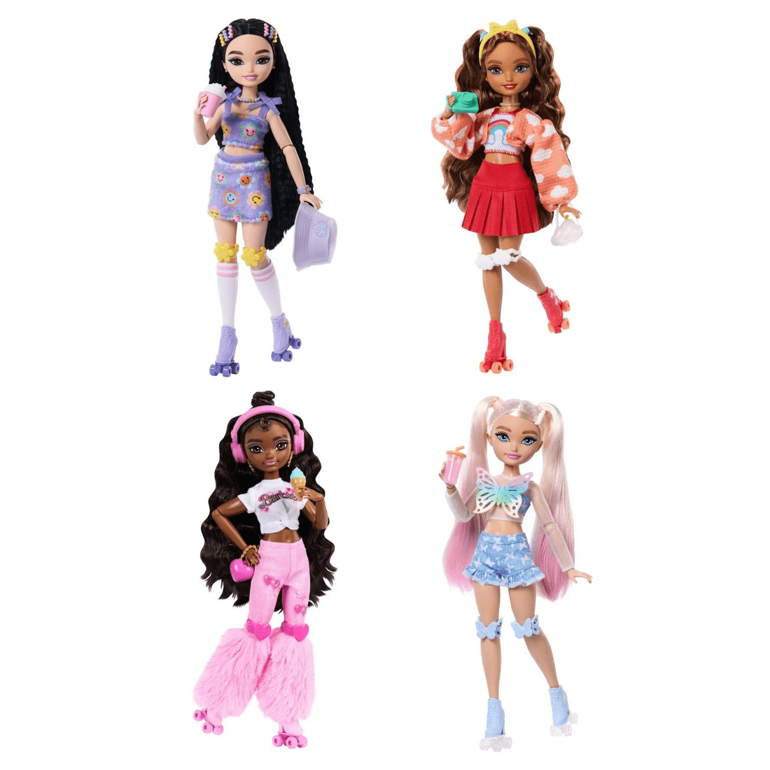 2 Mattel Barbie Dream Besties Roller Skating Fashion Doll – Assorted* - Multi, 2 of 10