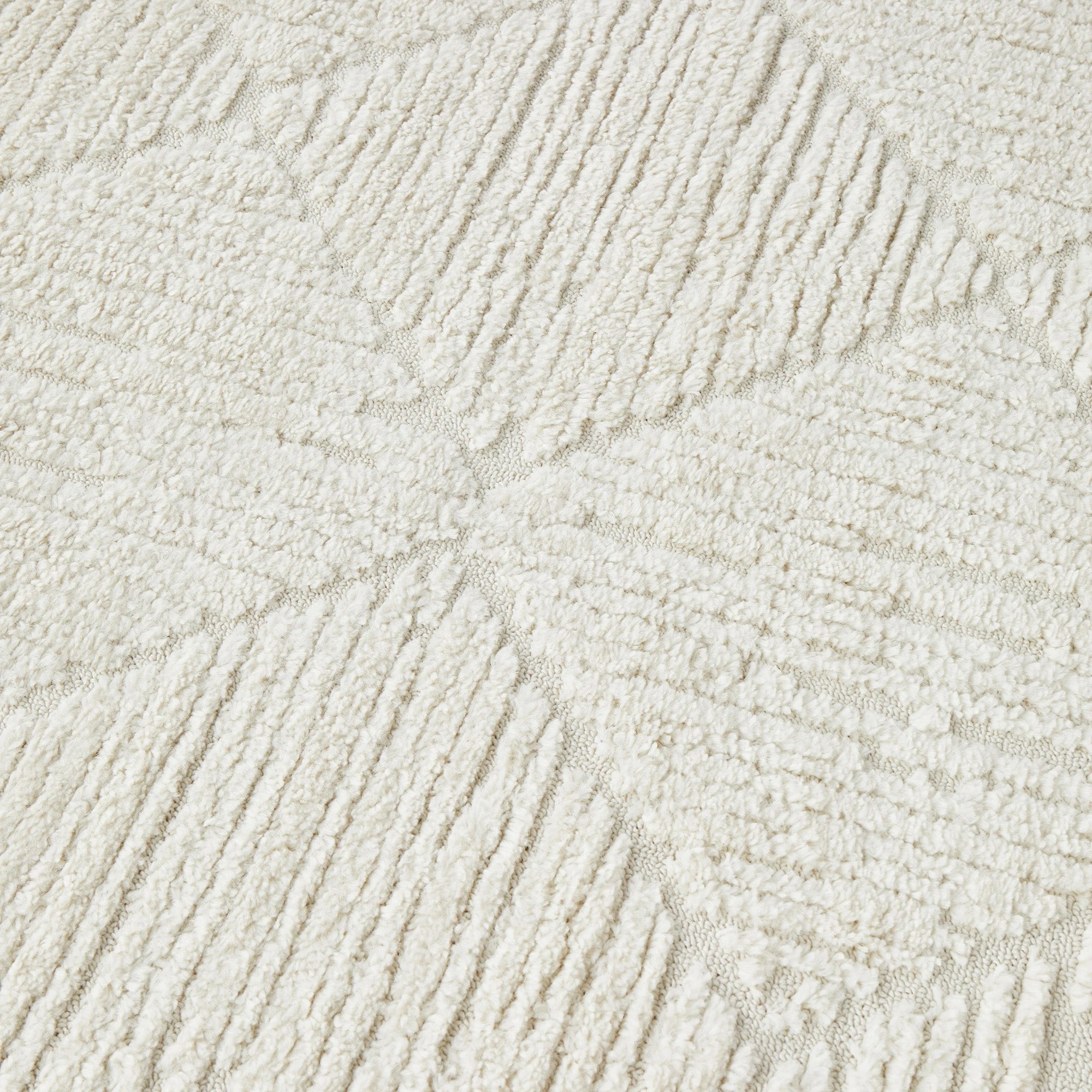 5 Common Ground Rugs Lyrica Shilo 400x300cm - Extra Extra Large Floor Rug - White, 5 of 6