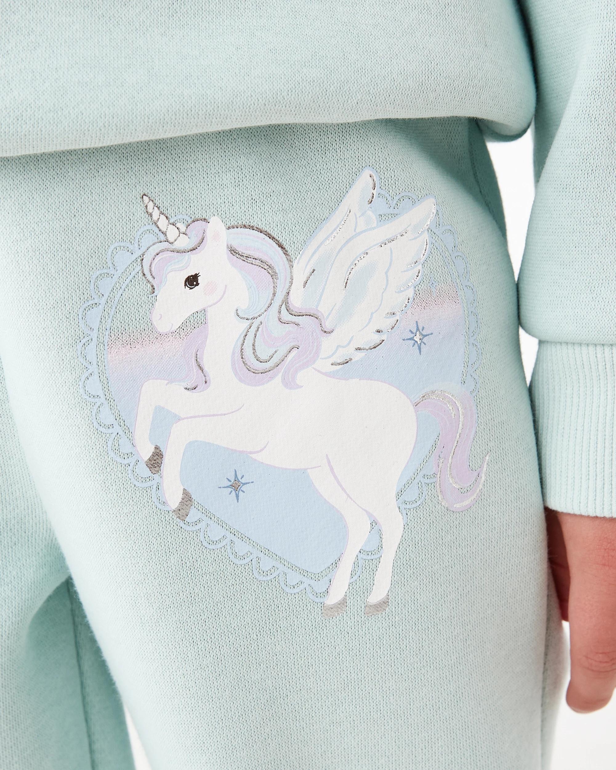 4 Print Trackpants Grn Uncrn, 4 of 6