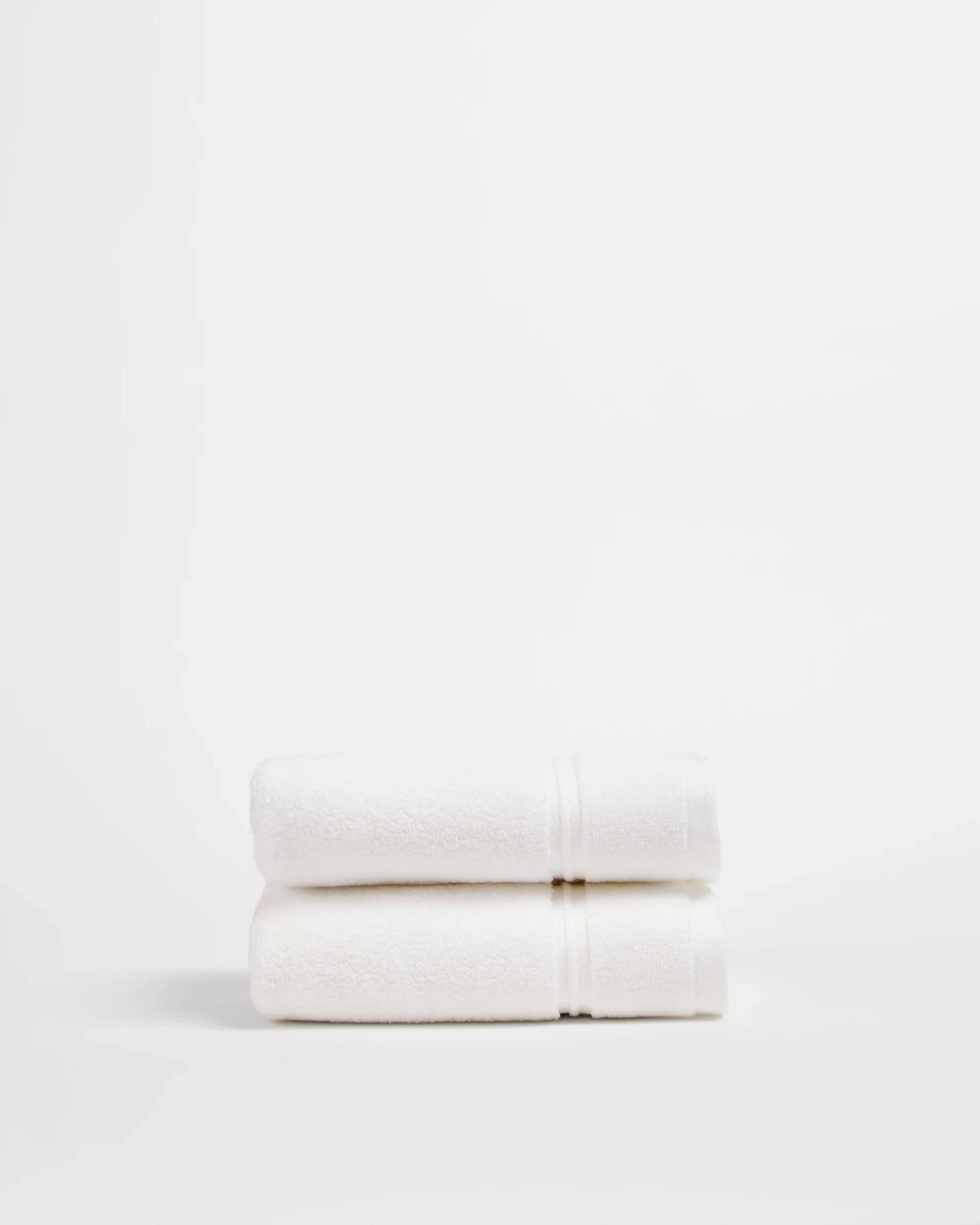 4 Target Luxury Egyptian Cotton Pile Hand Towel 2 Pack - White, 4 of 4