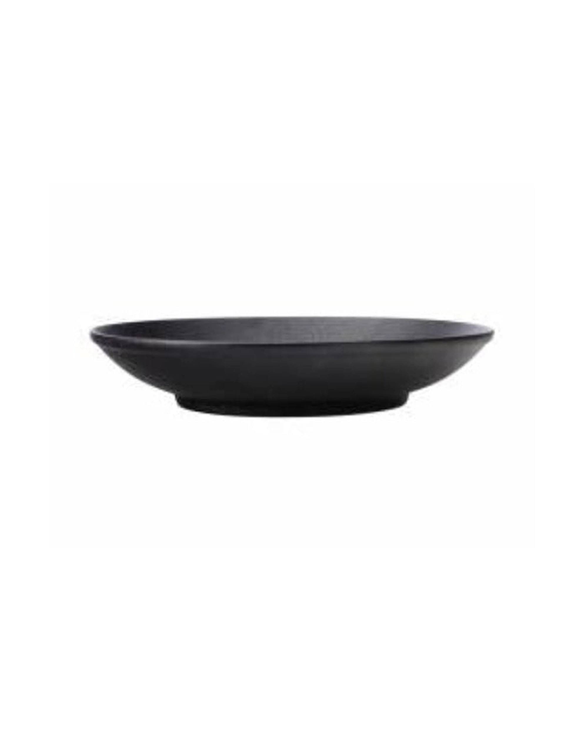 1 Maxwell & Williams Porcelain Caviar Footed Bowl 25cm Matte - Black, 1 of 1