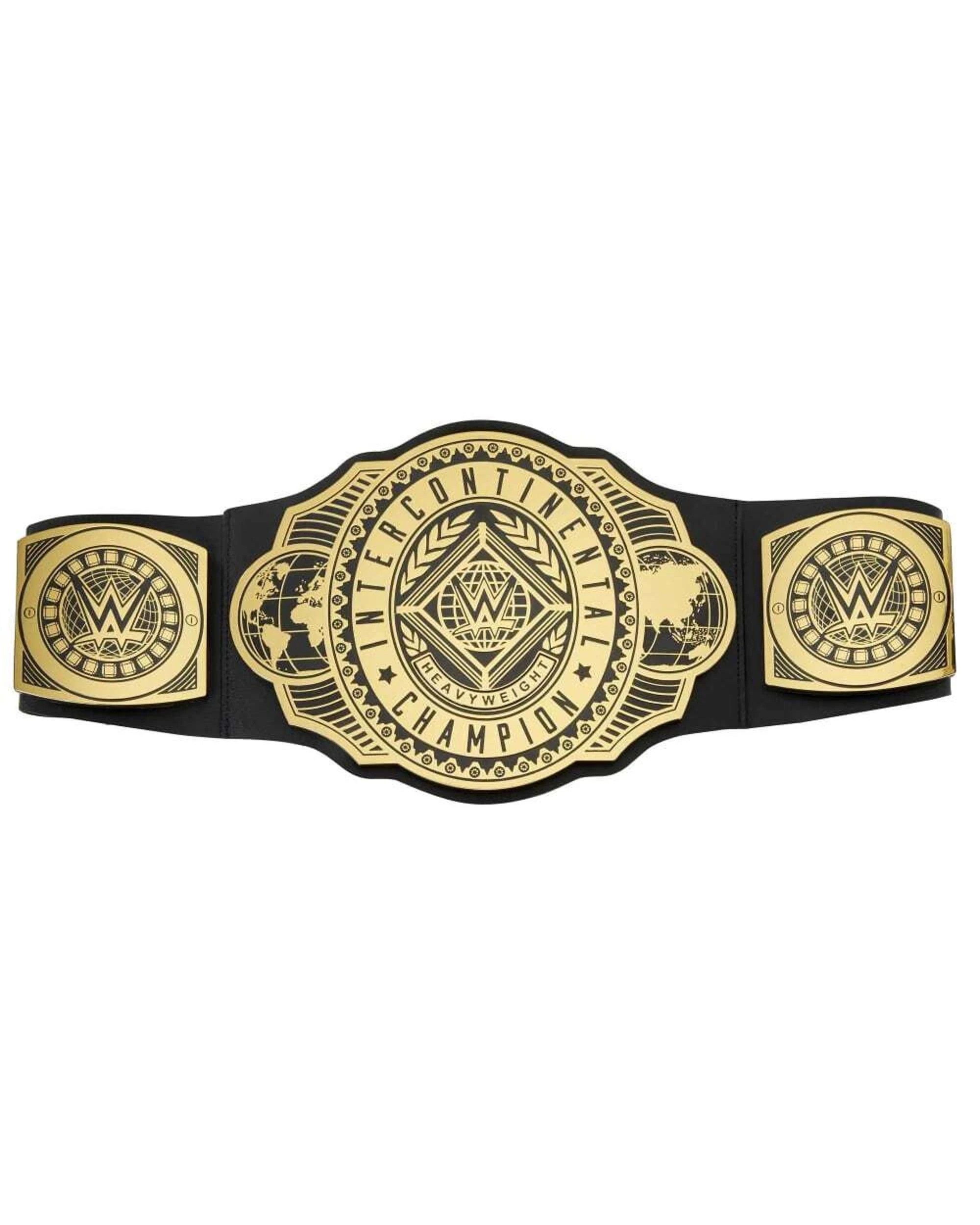 1 WWE Championship Wrestling Title Belt Intercontinental Championship, 1 of 1