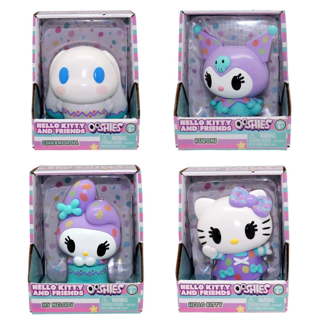 3 10cm Hello Kitty and Friends Ooshies Figure - Assorted, 3 of 4