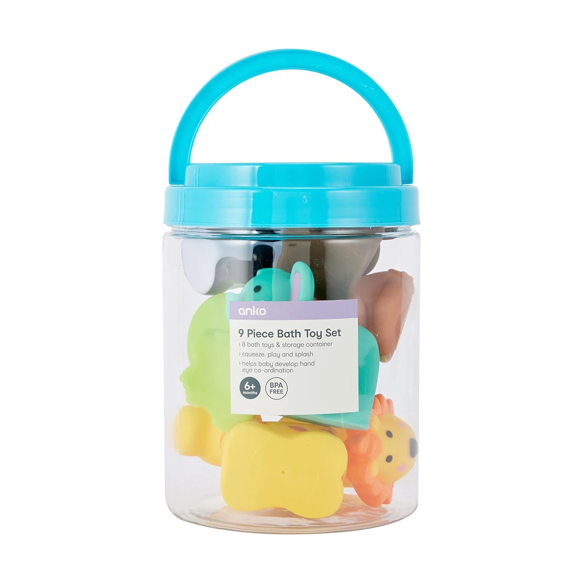 8 9 Piece Bath Toy Set, 8 of 8