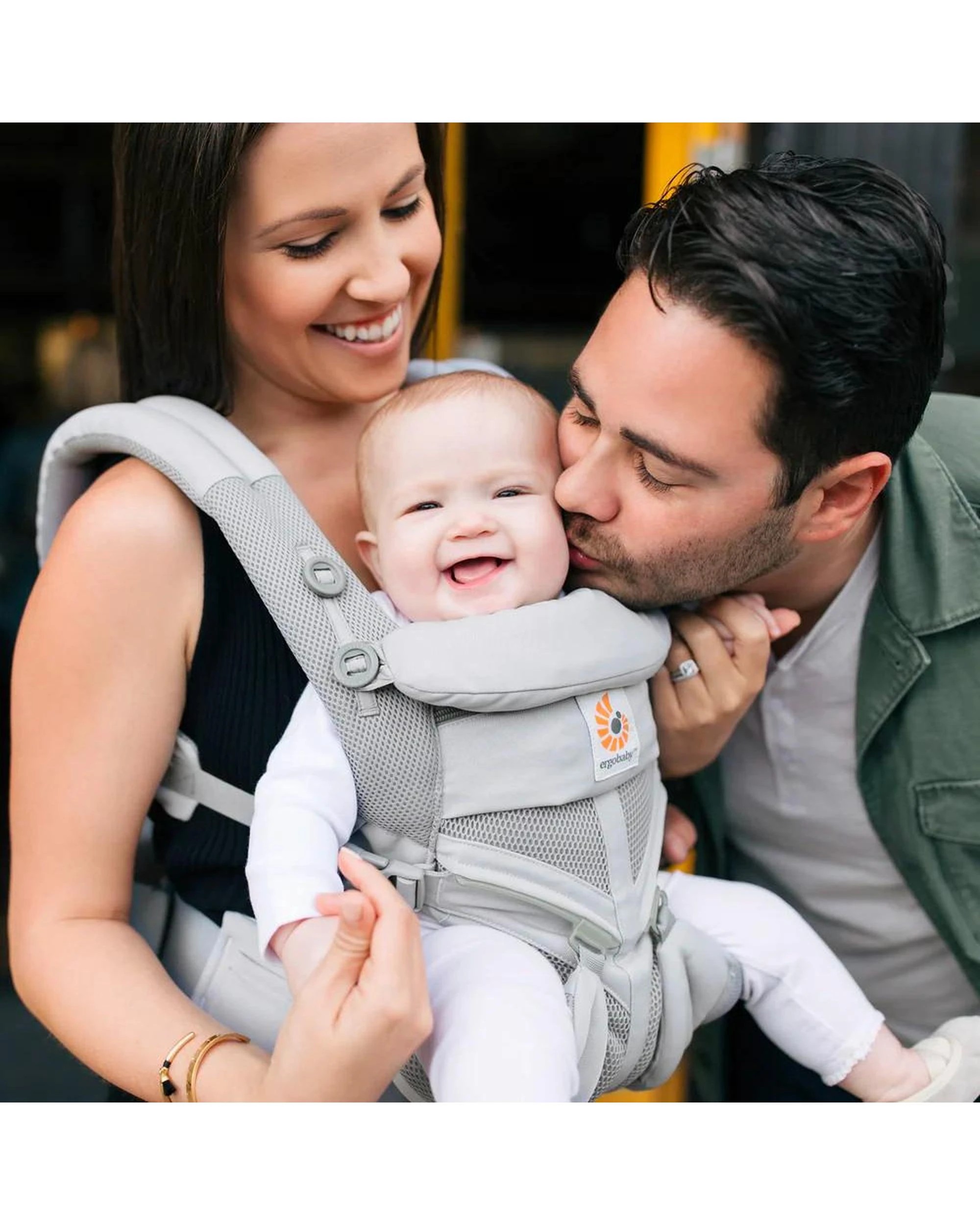 5 Ergobaby Omni Classic Cool Air Mesh Baby Carrier Pearl Grey, 5 of 5