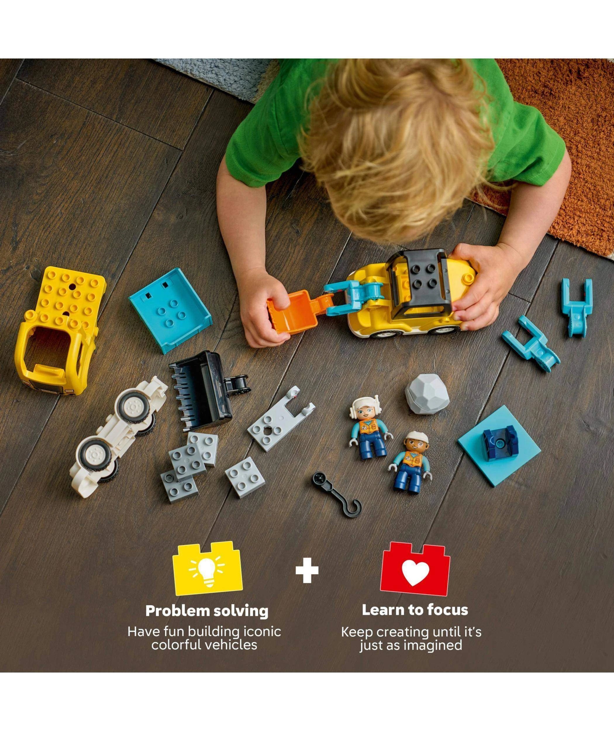 4 LEGO DUPLO Town 3 in 1 Construction Vehicles 10475, 4 of 10