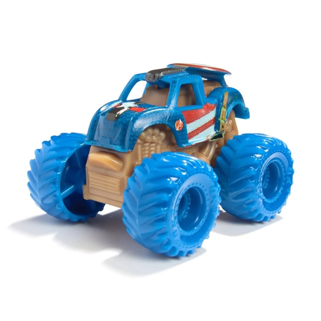 5 5 Pack Marvel Monster Jam Mini Jams Vehicle, 5 of 8
