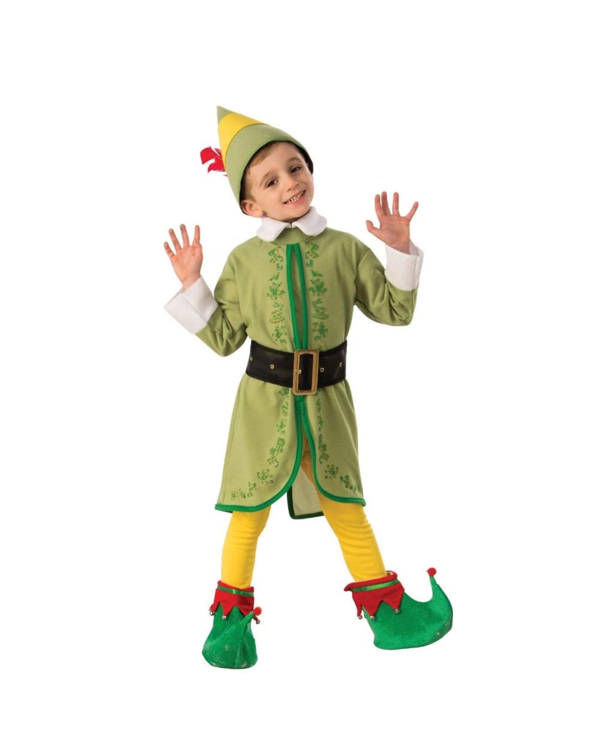 1 Buddy The Elf Child Costume Size Medium, 1 of 4