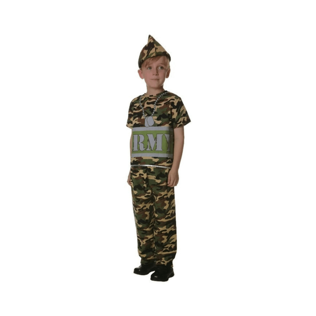 1 BR Costumes Boys Military Soldier Costume for Book Week, 1 of 3