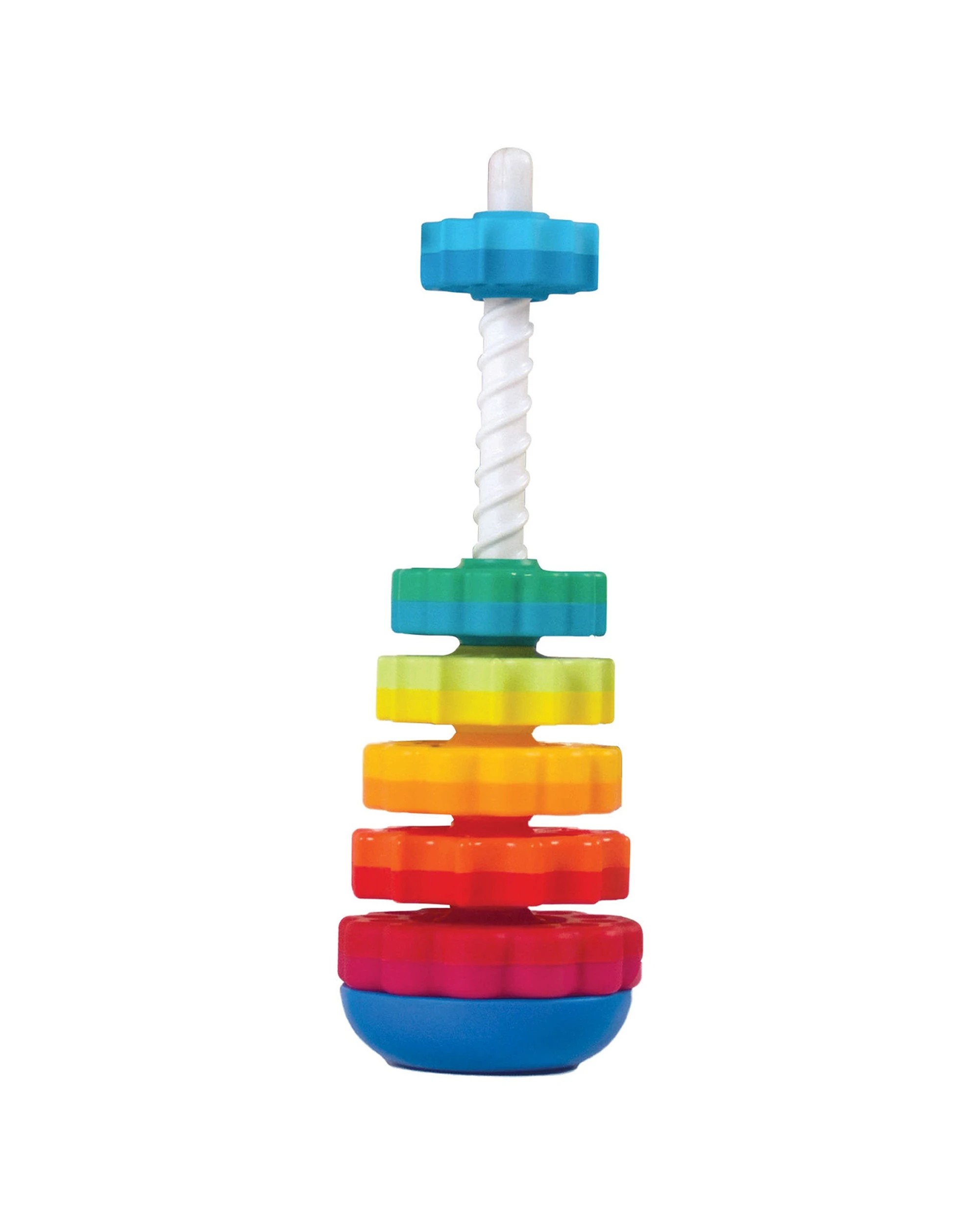 6 Fat Brain Toy Co SpinAgain Stacking And Twirling Hand Eye Coordination Toy - Multi, 6 of 7
