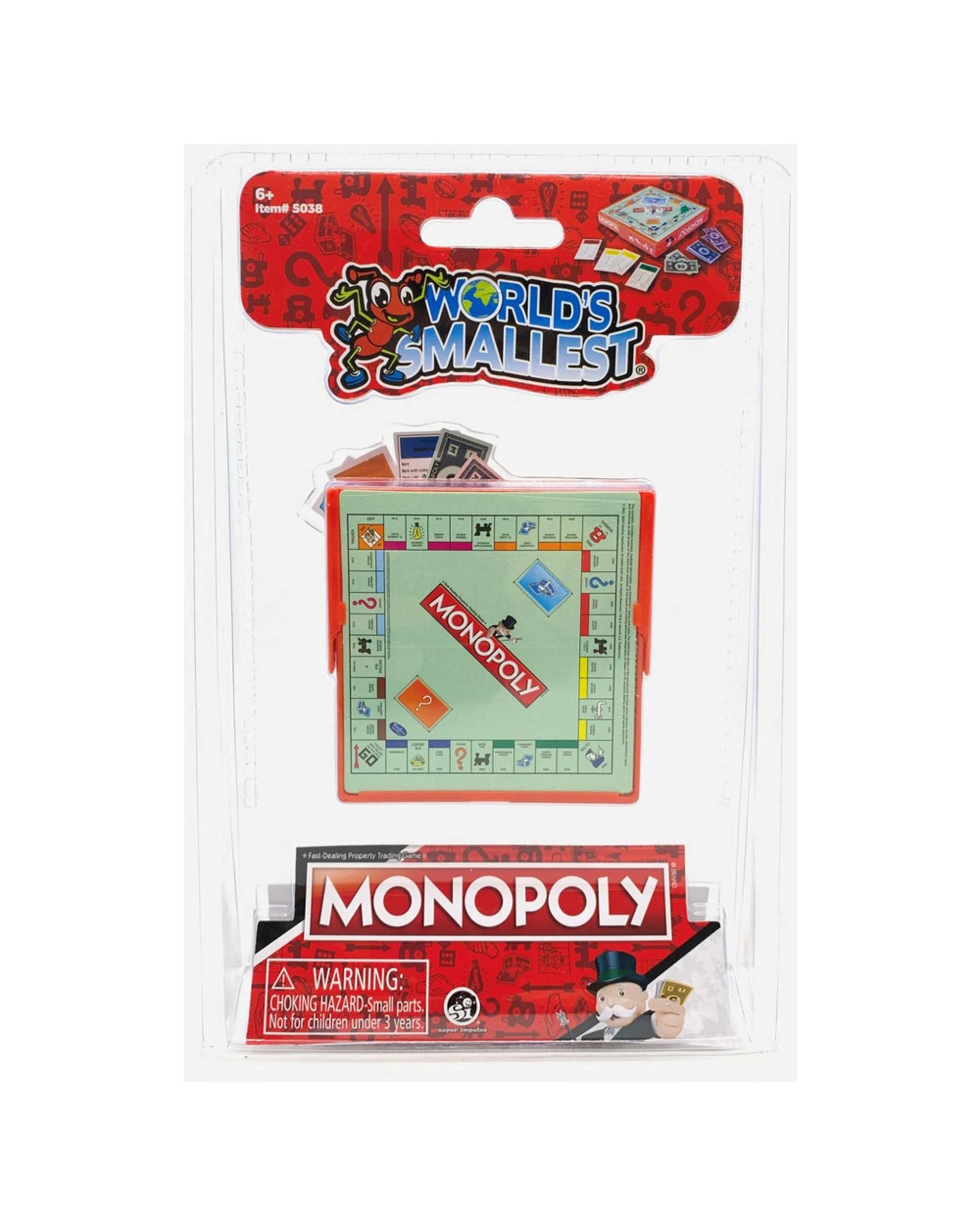 1 World's Smallest Monopoly Board Game, 1 of 1
