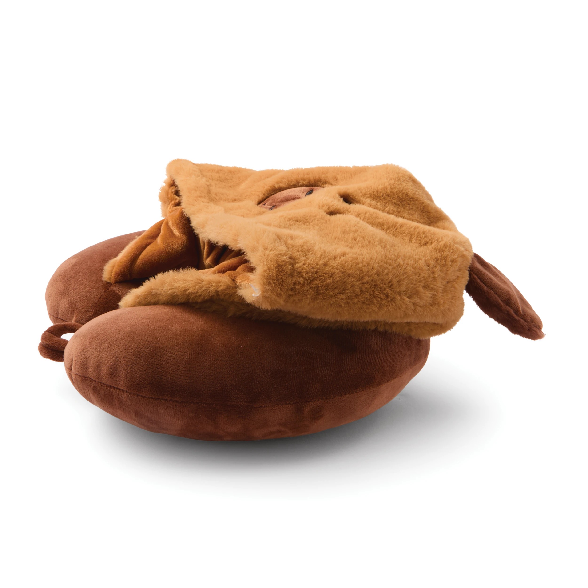 7 Hooded Travel Pillow - Capybara, 7 of 8