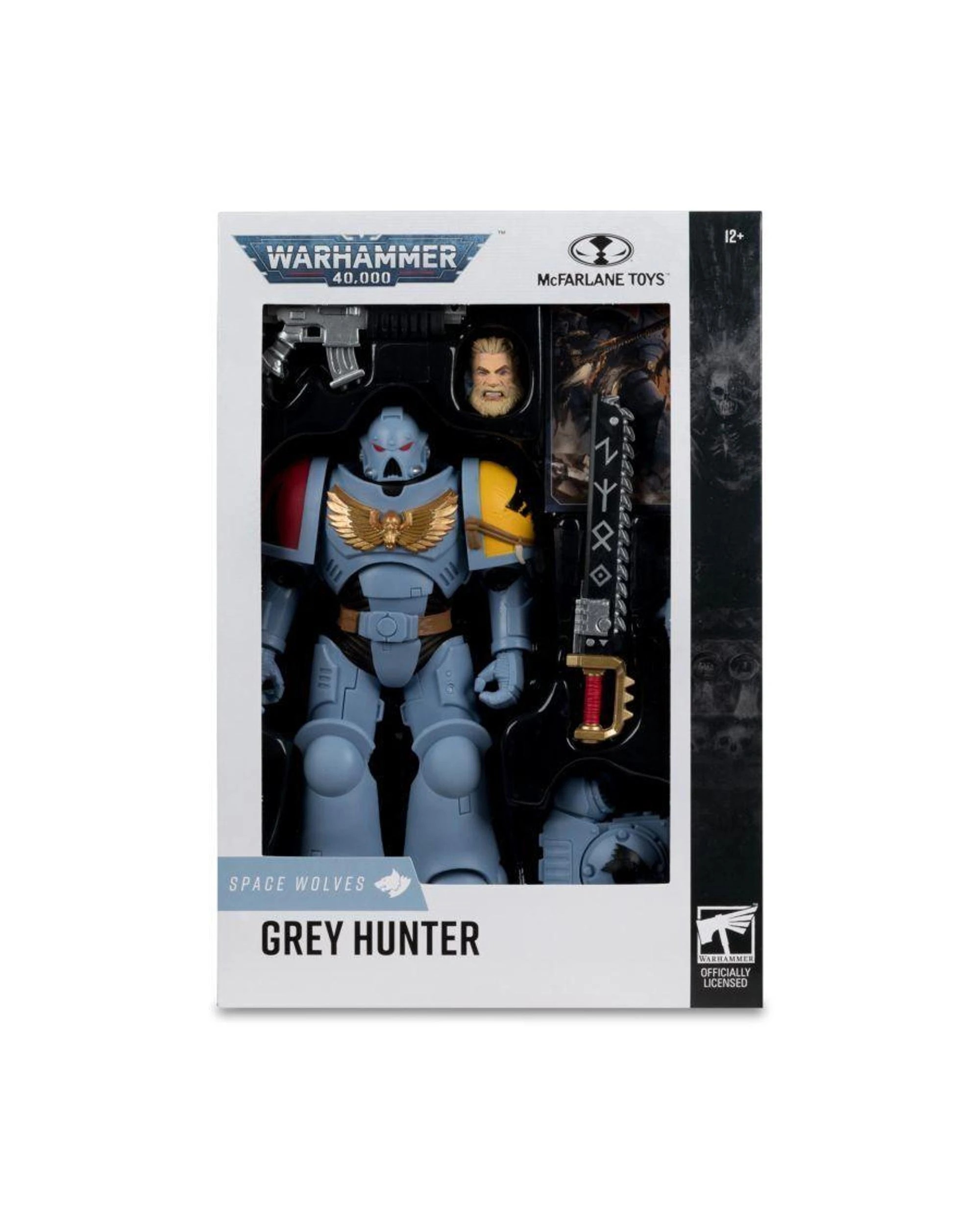 7 McFarlane Warhammer 40,000 Space Wolves Grey Hunter 7 inch Action Figure, 7 of 8