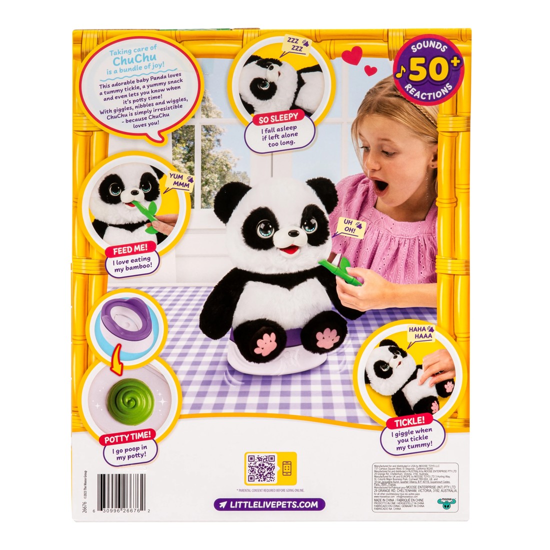 10 Little Live Pets My Baby Panda: ChuChu Figure and Playset, 10 of 10