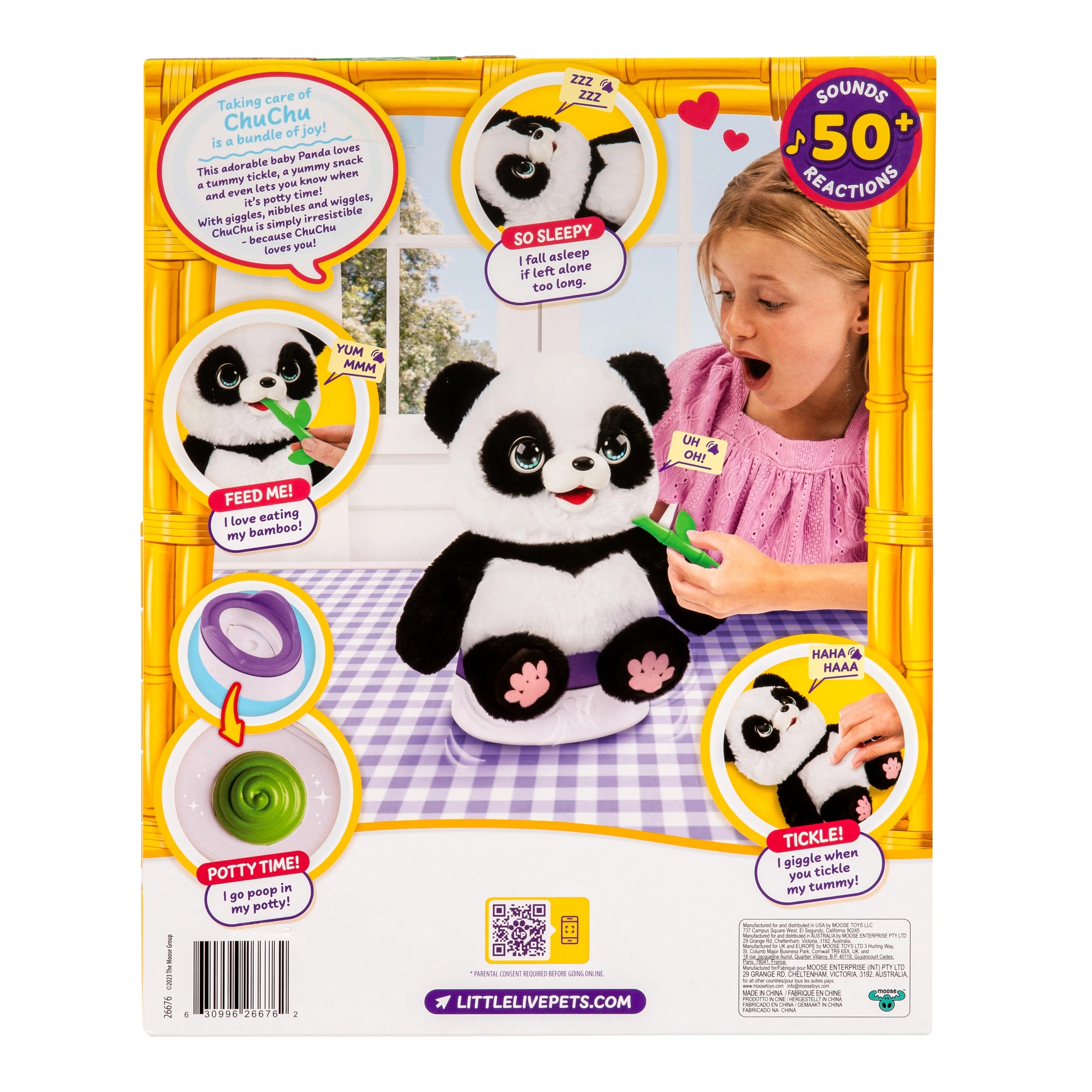10 Little Live Pets My Baby Panda: ChuChu Figure and Playset, 10 of 10
