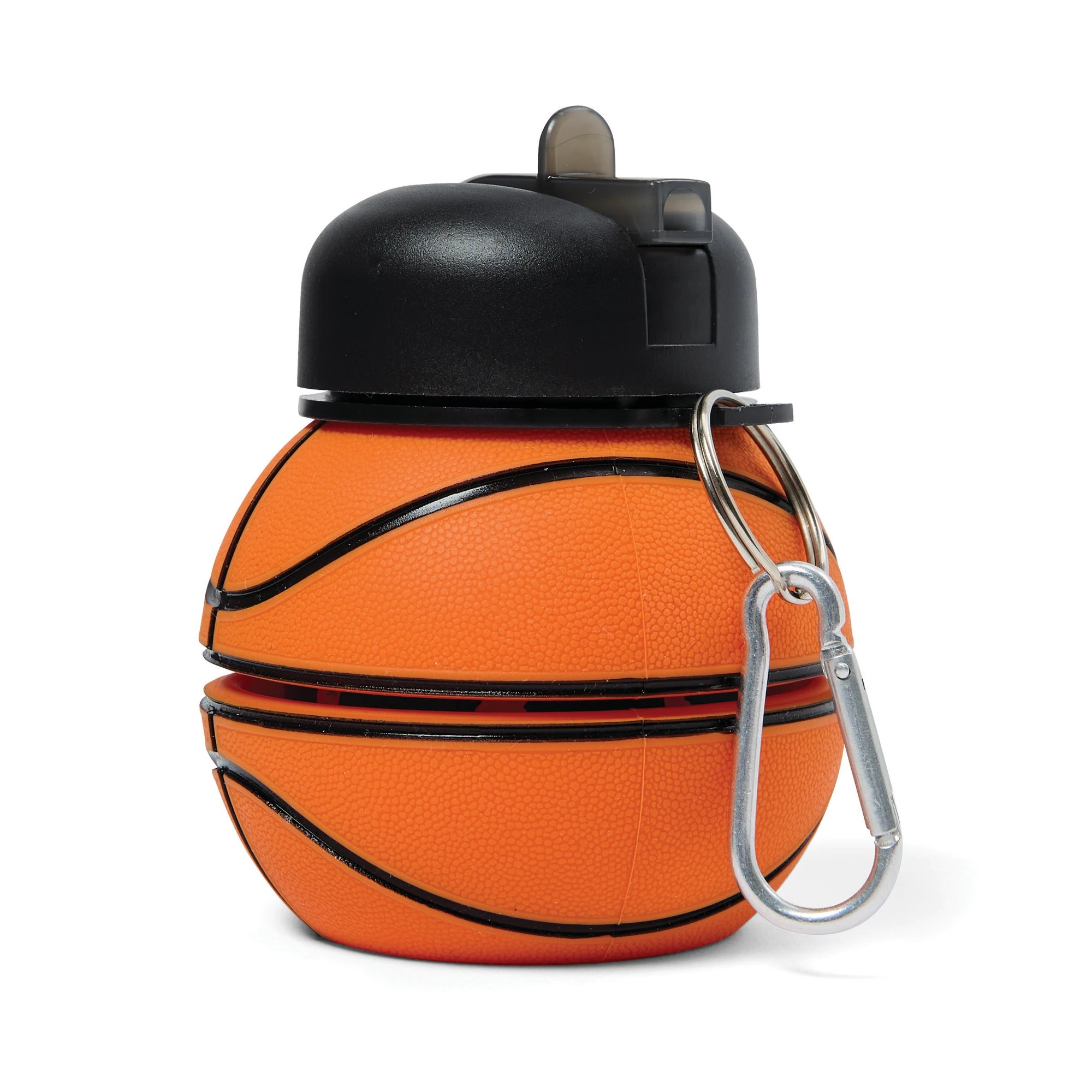 4 520ml Basketball Pop-Up Collapsible Drink Bottle, 4 of 6