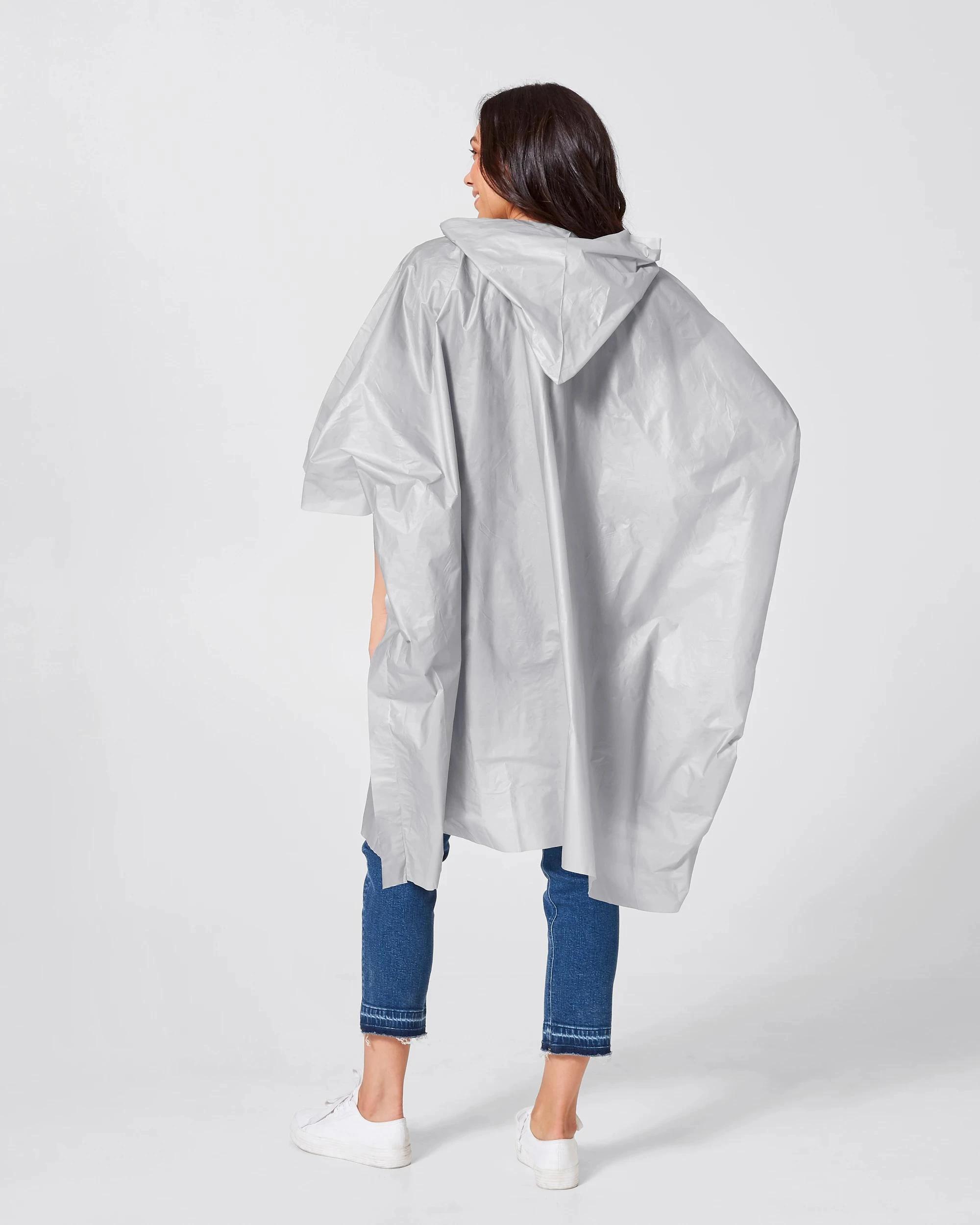 4 Rain and Shine Rain Poncho GREY, 4 of 4
