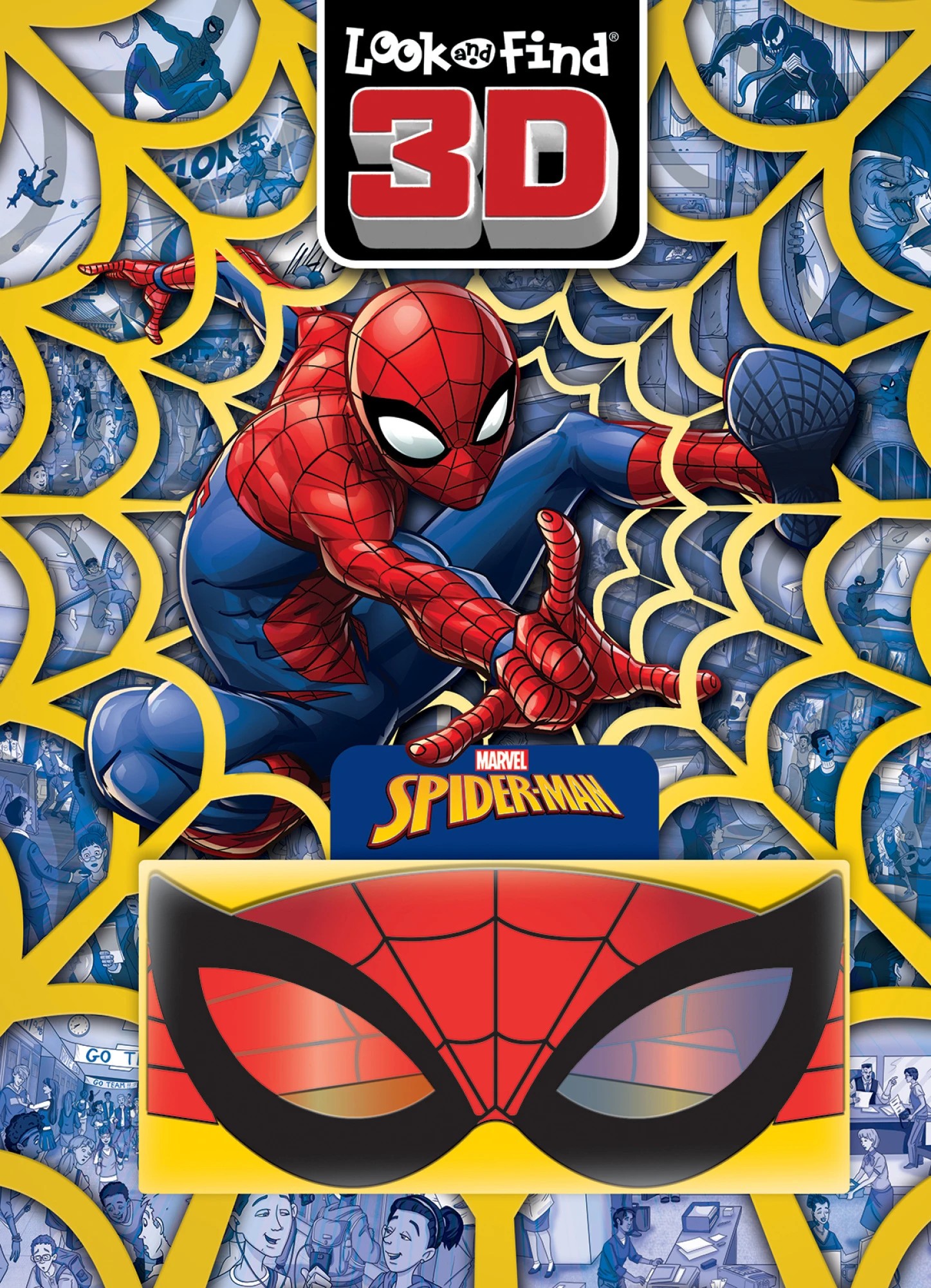 1 Marvel Spider-Man: 3D Look and Find - Book, 1 of 5