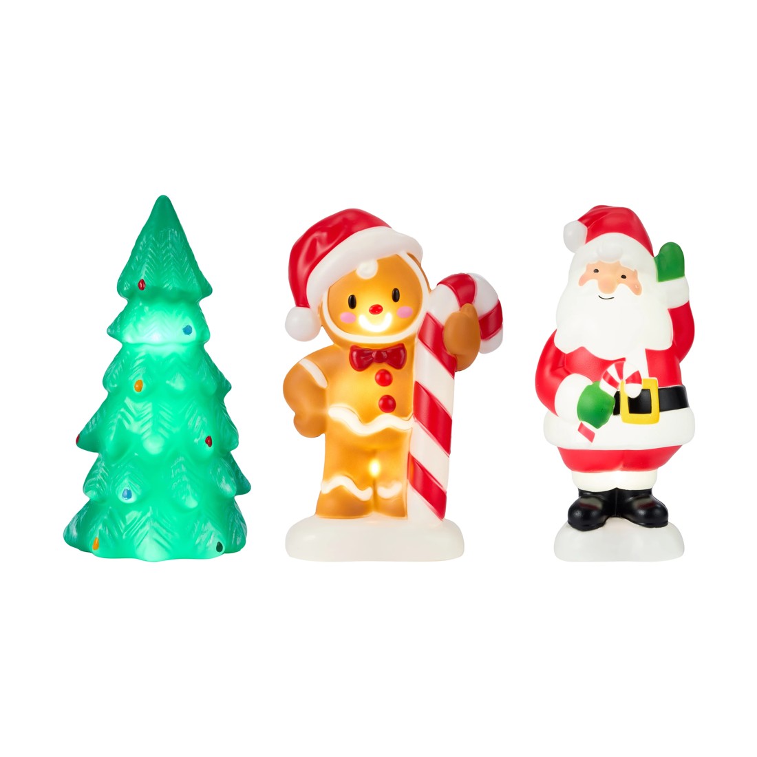 2 Battery Operated LED Light Up Blow Mold Character - Assorted, 2 of 6