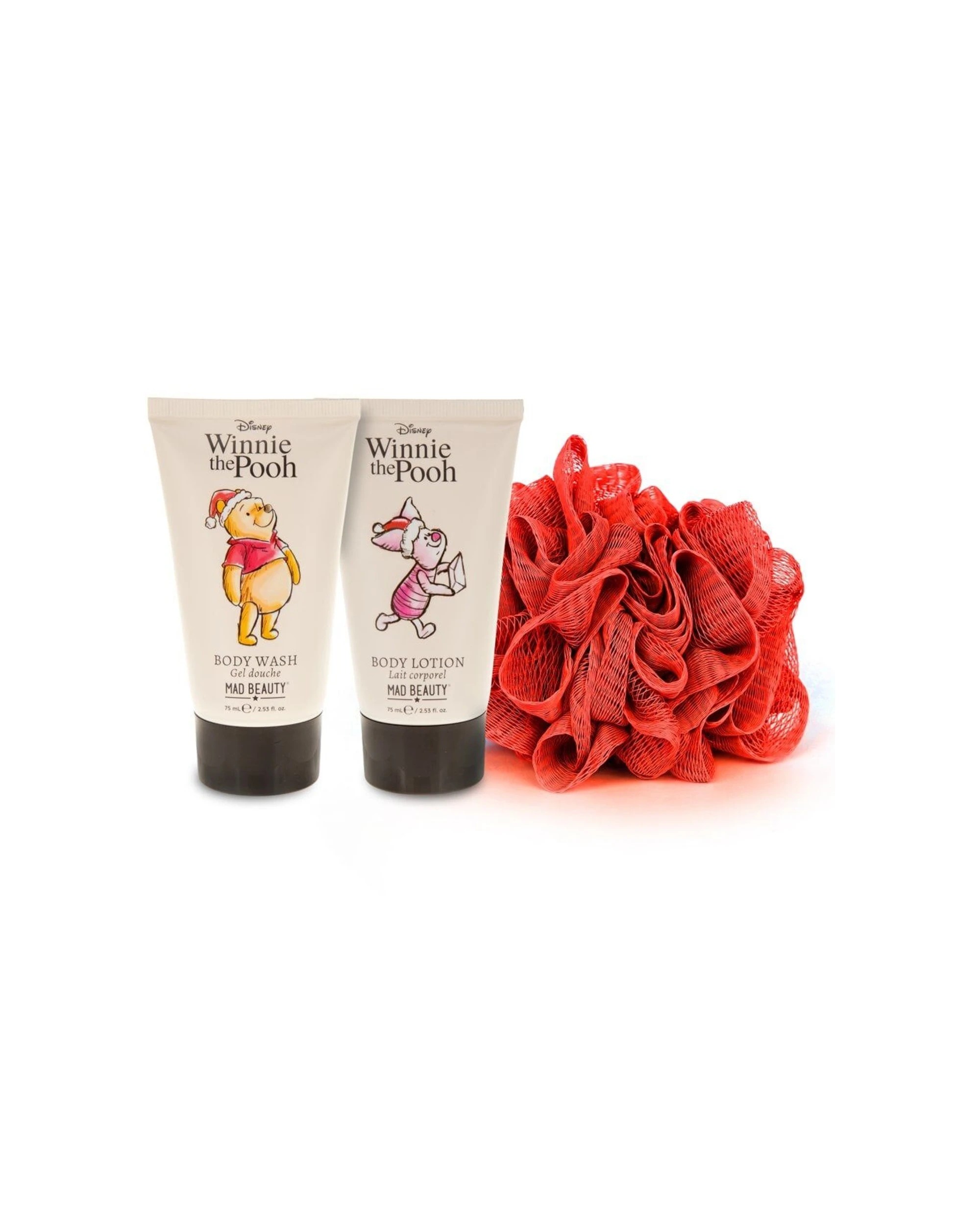 4 Disney 2PK Winnie The Pooh Festive Scented Bath & Body Set Honey 150ml - Multi, 4 of 4