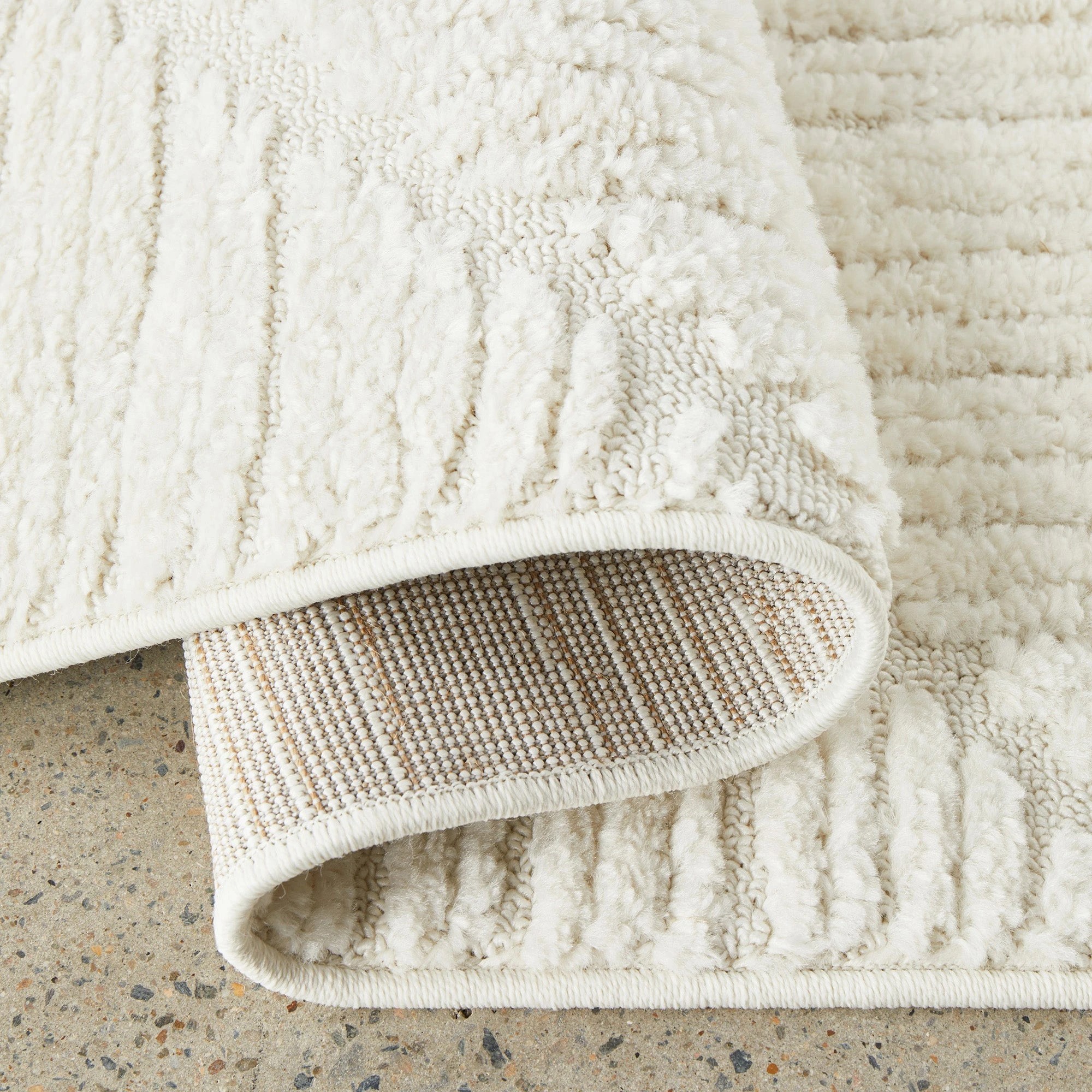6 Common Ground Rugs Lyrica Shilo 400x300cm - Extra Extra Large Floor Rug - White, 6 of 6