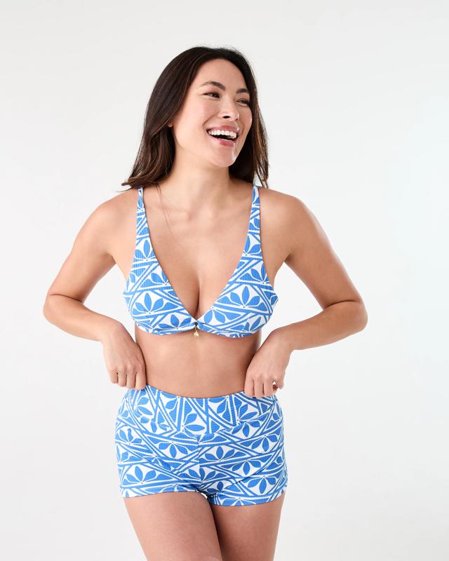 Printed Swim Sh