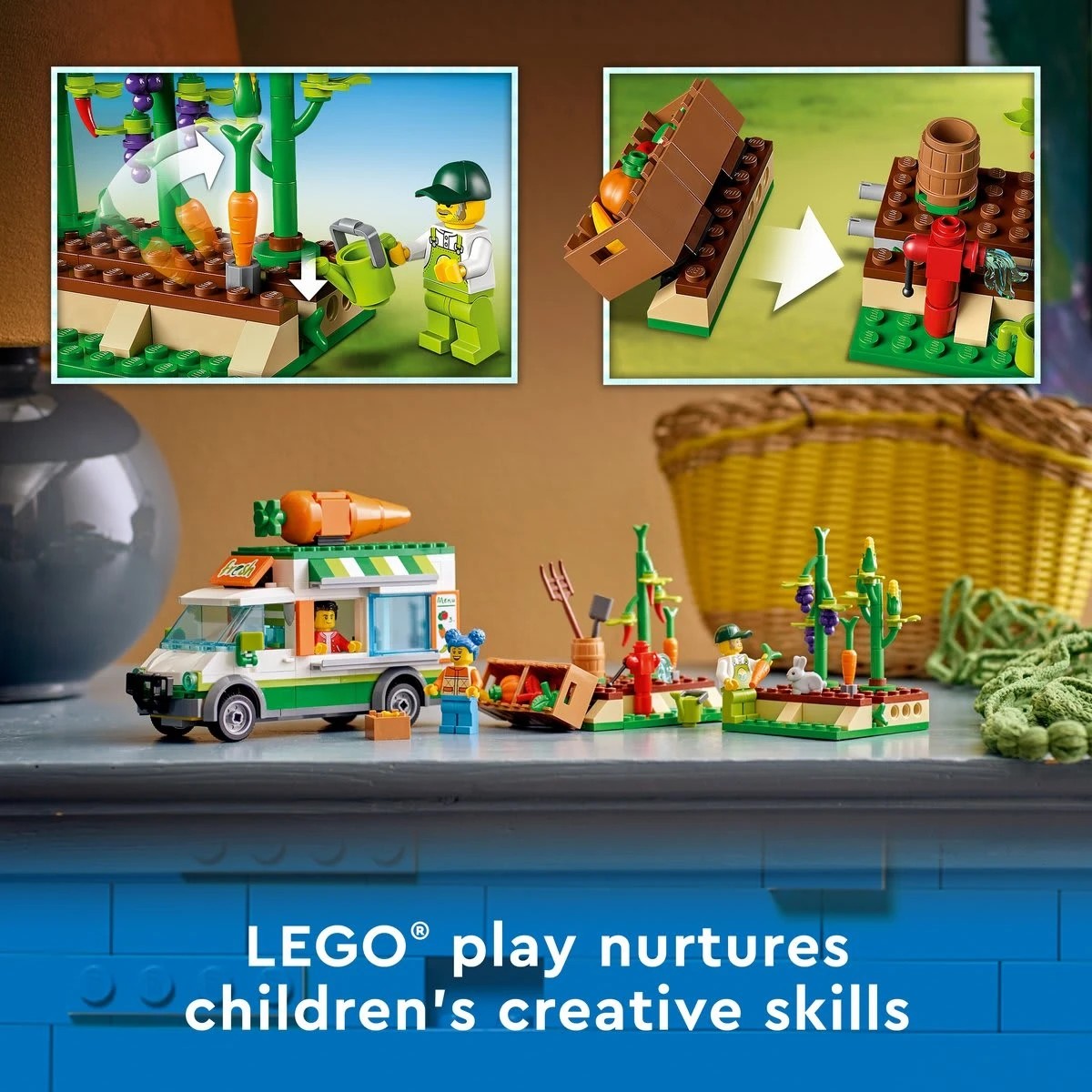 4 LEGO City Farm Farmers Market Van 60345, 4 of 8