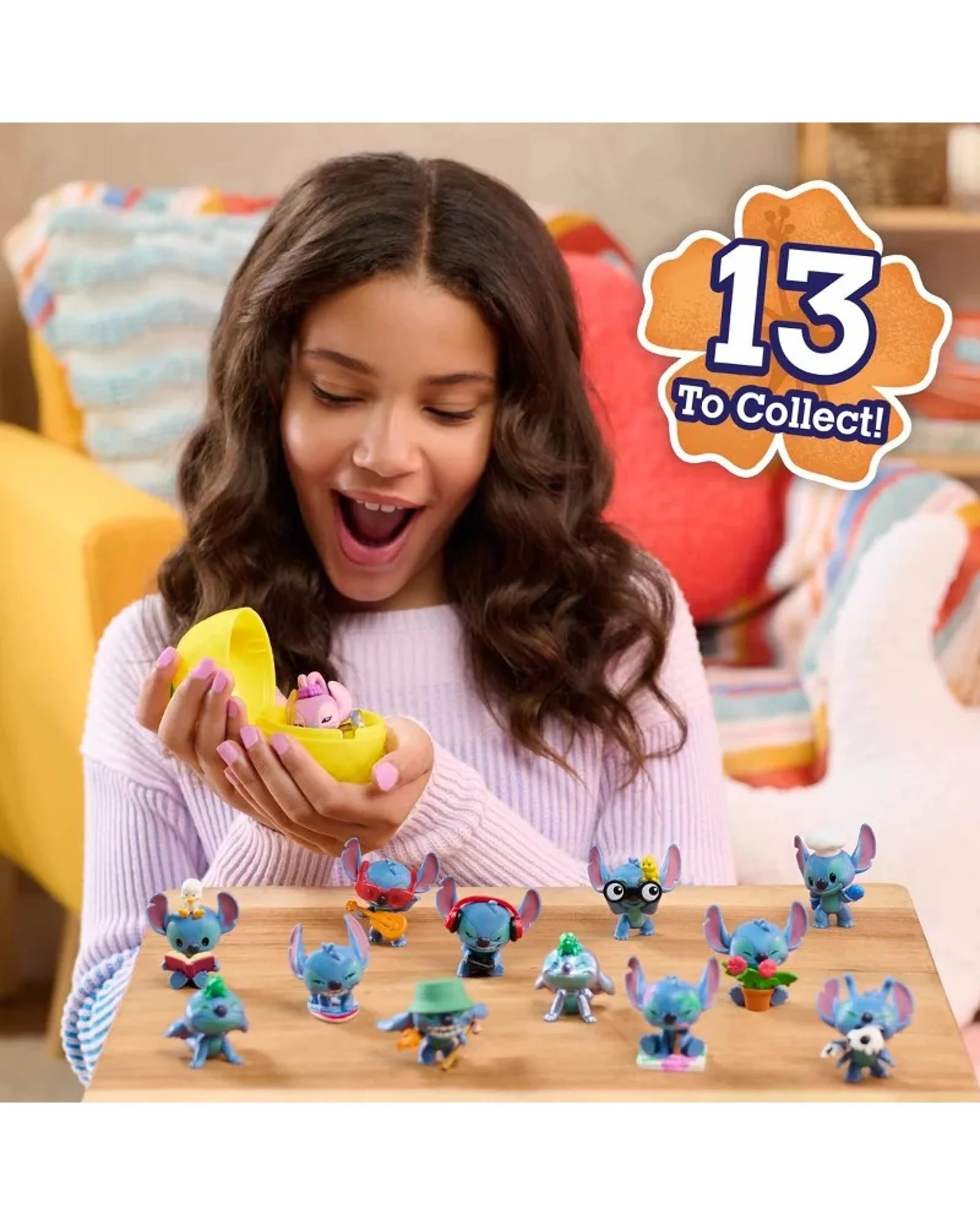 3 Disney Lilo and Stitch Collectible Mini Figure Series 1 Blind Capsule, 3 of 3