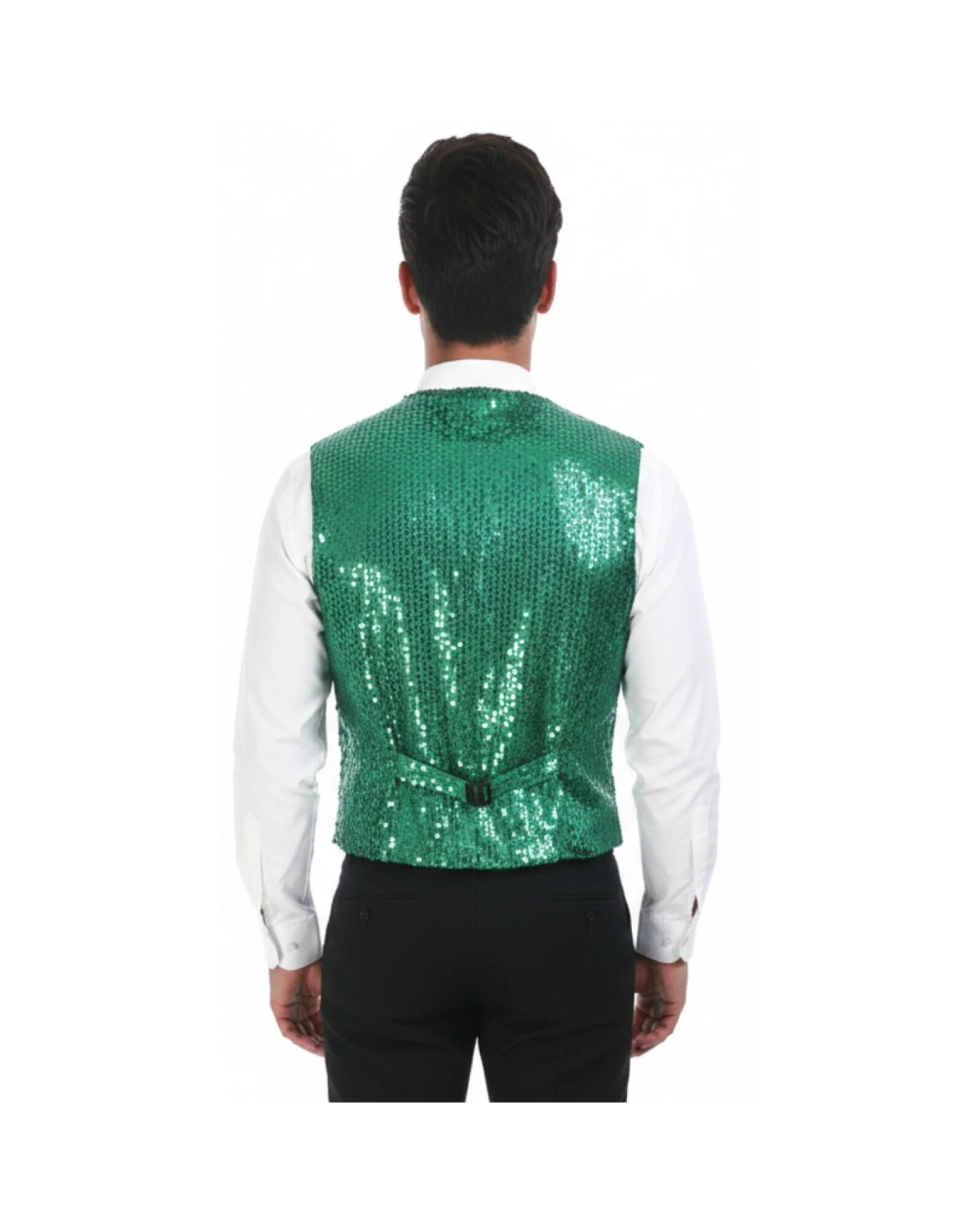 4 BR Costumes Men's Sequin Waistcoat Dance Costume, 4 of 4