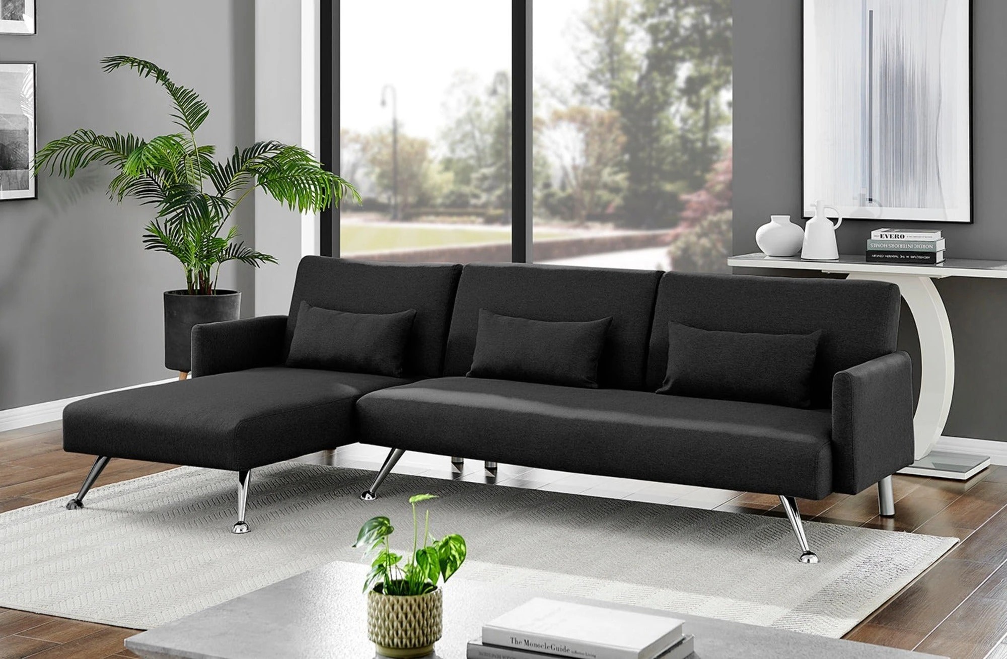 2 Foret 3 Seater Sofa Bed Modular Corner Lounge Couch, 2 of 7