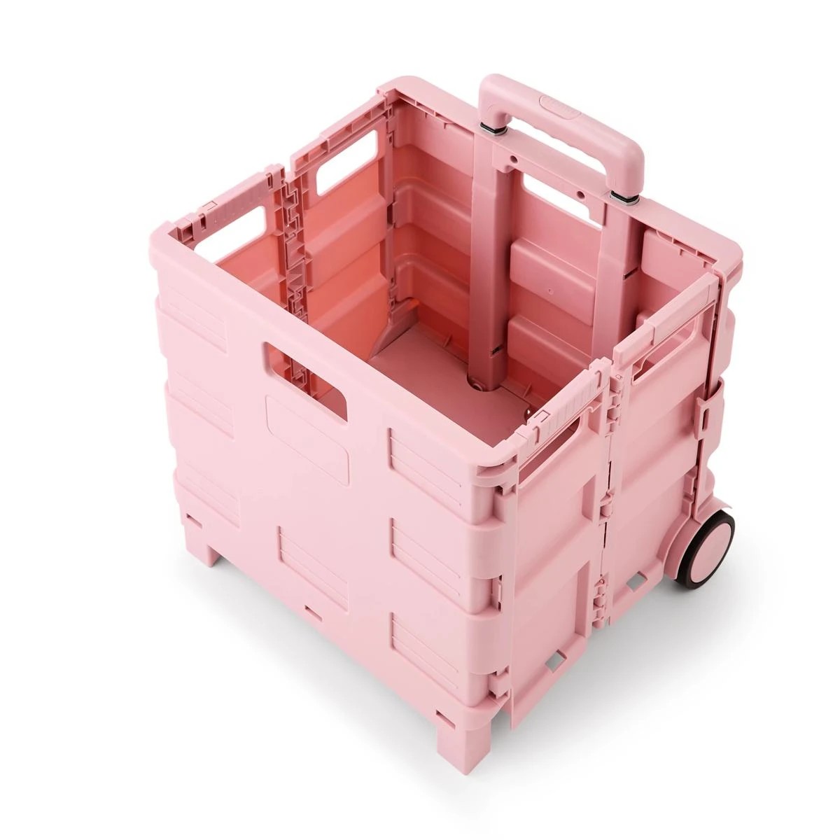 6 Collapsible Trolley Box - Pink, 6 of 10