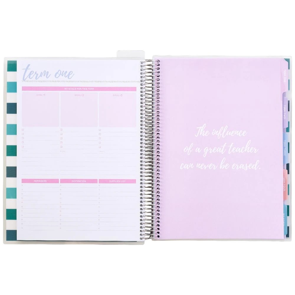 8 Otto A4 Teachers' Undated Planner Teal, 8 of 10