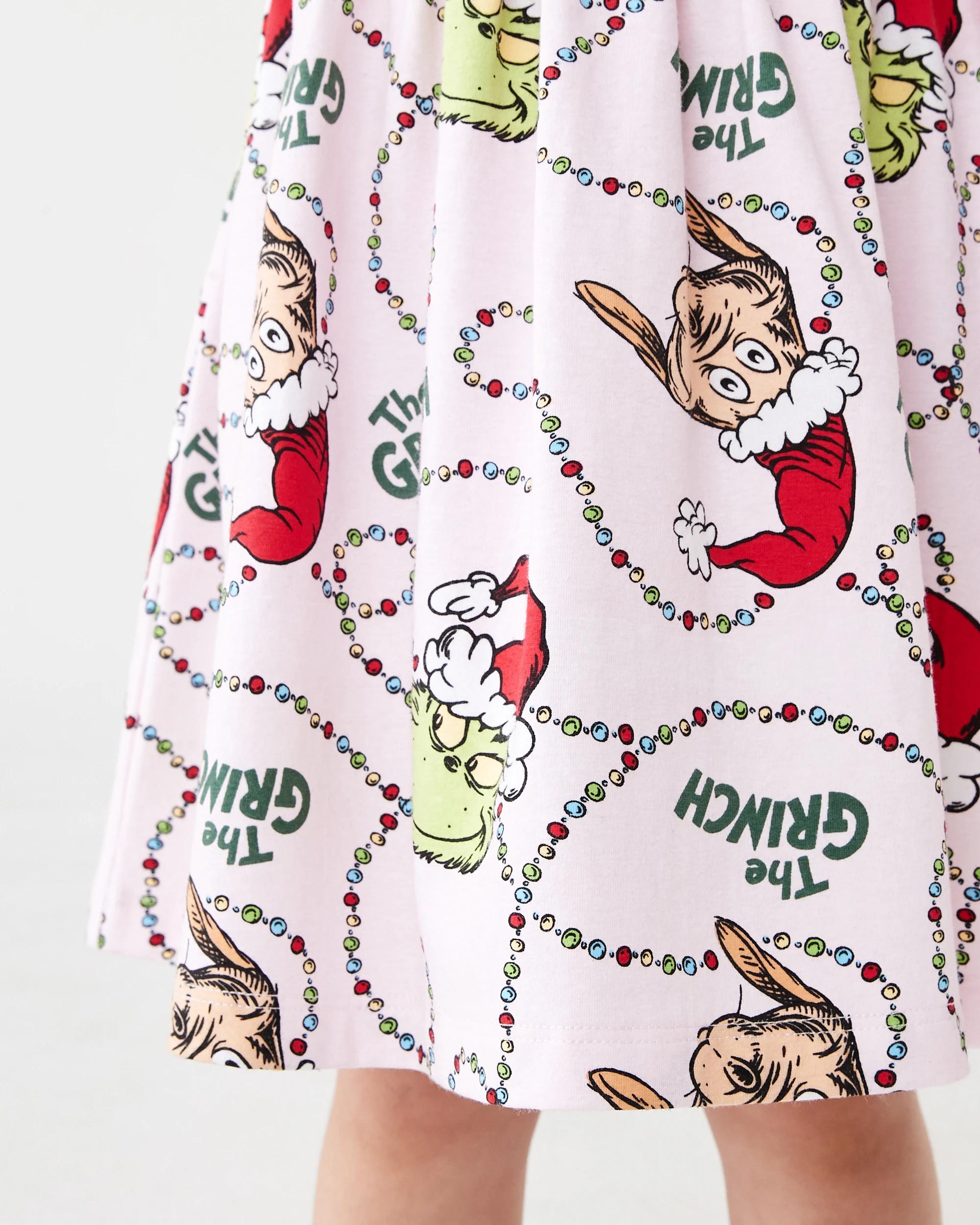 7 The Grinch License Skater Dress XMAS GRINCH AOP, 7 of 9
