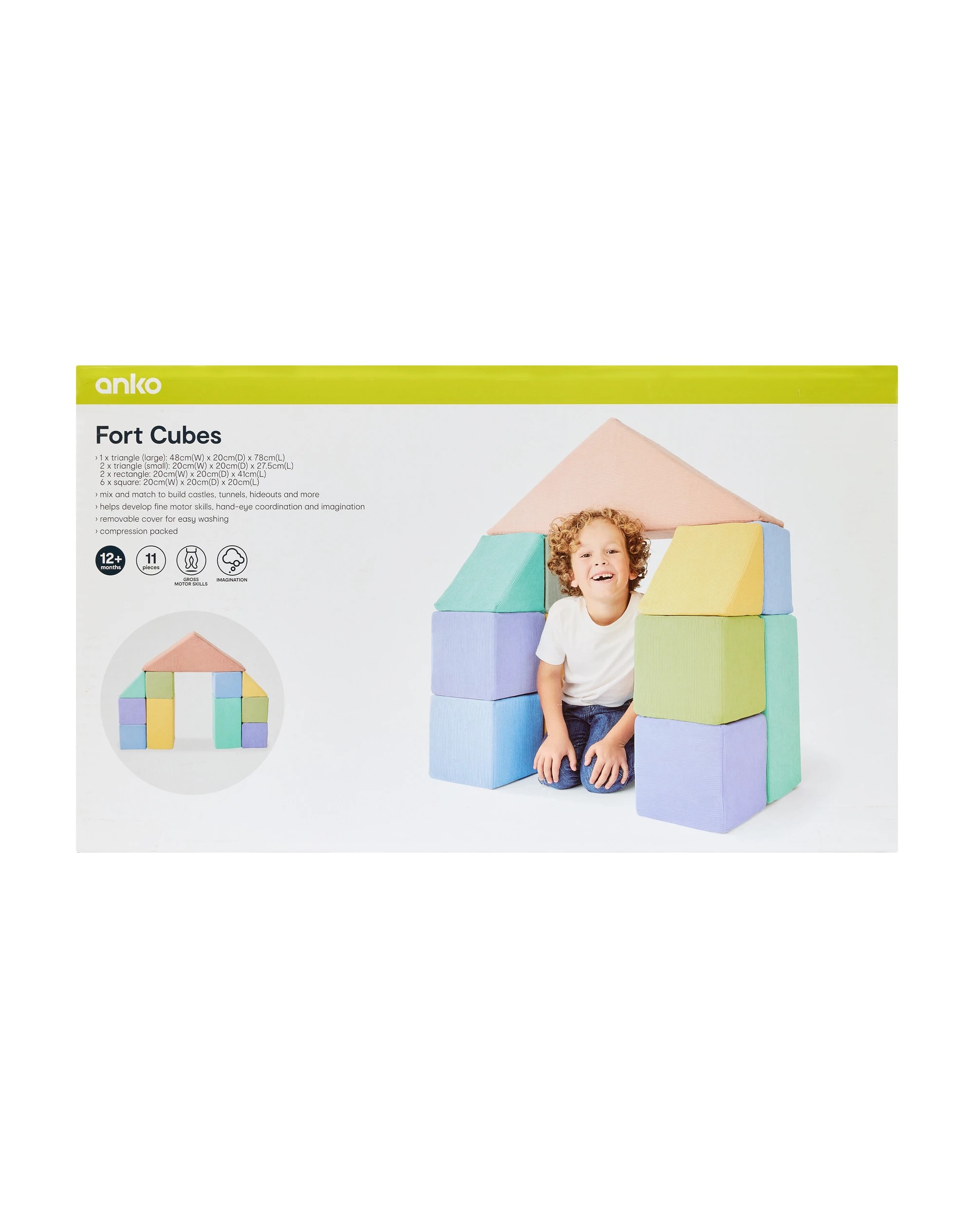 10 11 Piece Fort Cubes, 10 of 10