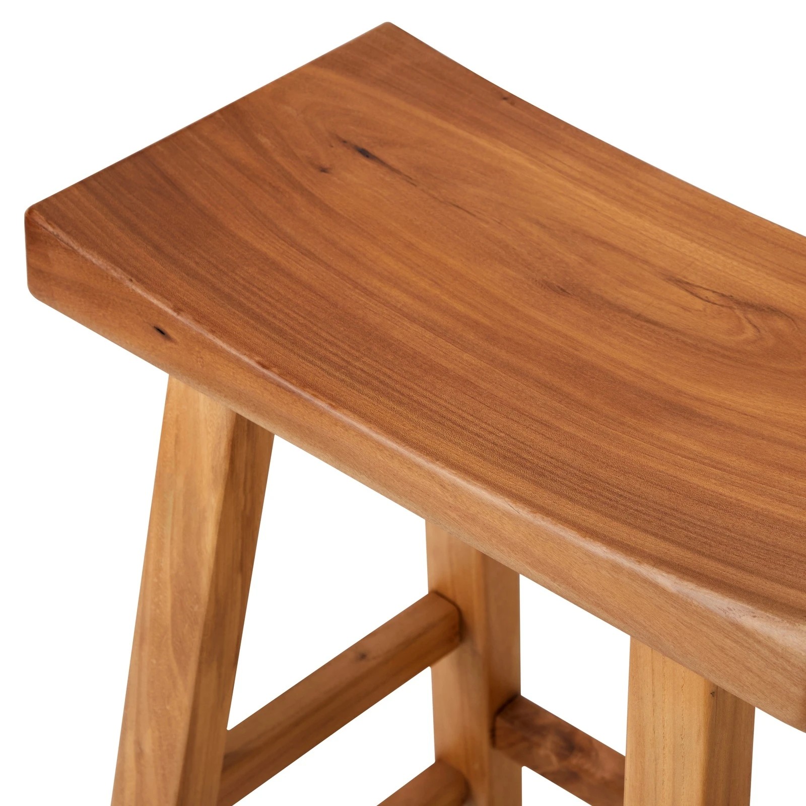 9 Oikiture Bar Stools Kitchen Stool Wooden Counter Chairs Barstools
 - Natural, 9 of 10