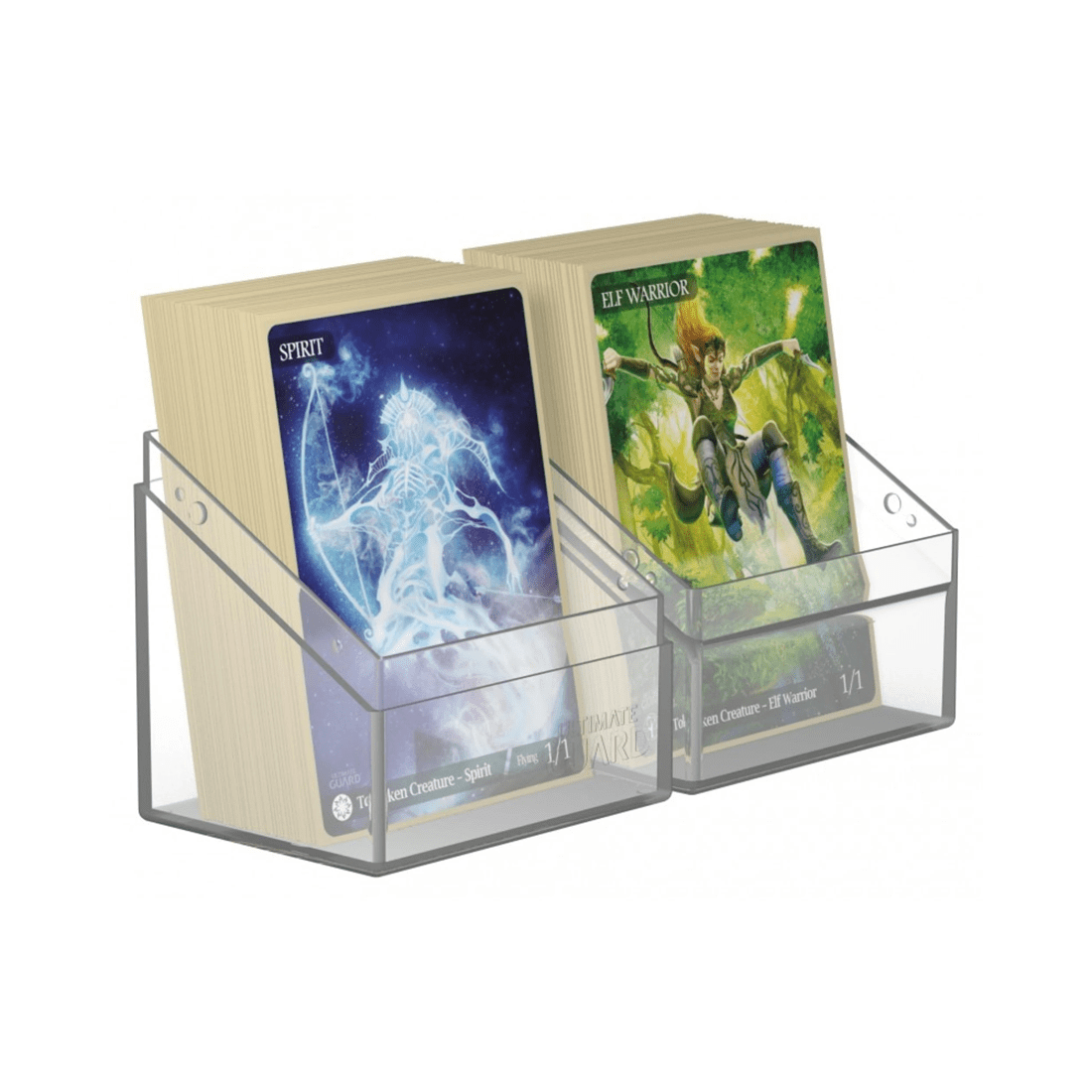 4 Ultimate Guard Boulder 80+ Deck Case - Clear, 4 of 6