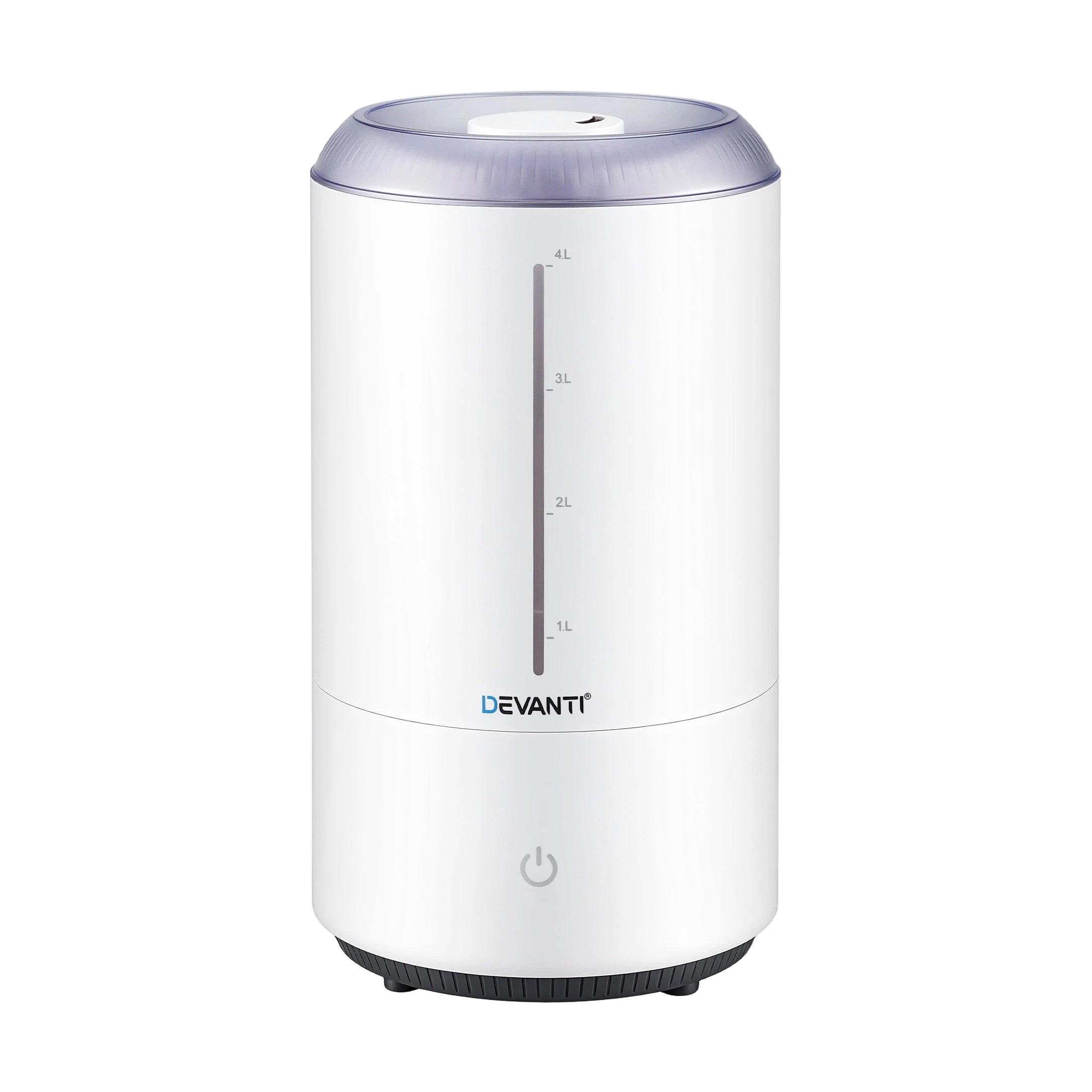 3 Devanti 4L Ultrasonic Humidifier and Diffuser - White, 3 of 9