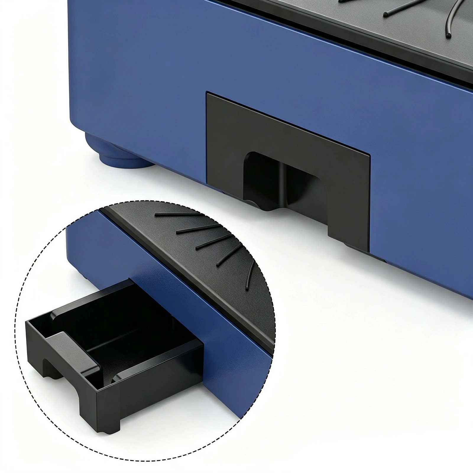 4 Yopower Electric Grill with Top Heating - Blue, 4 of 5